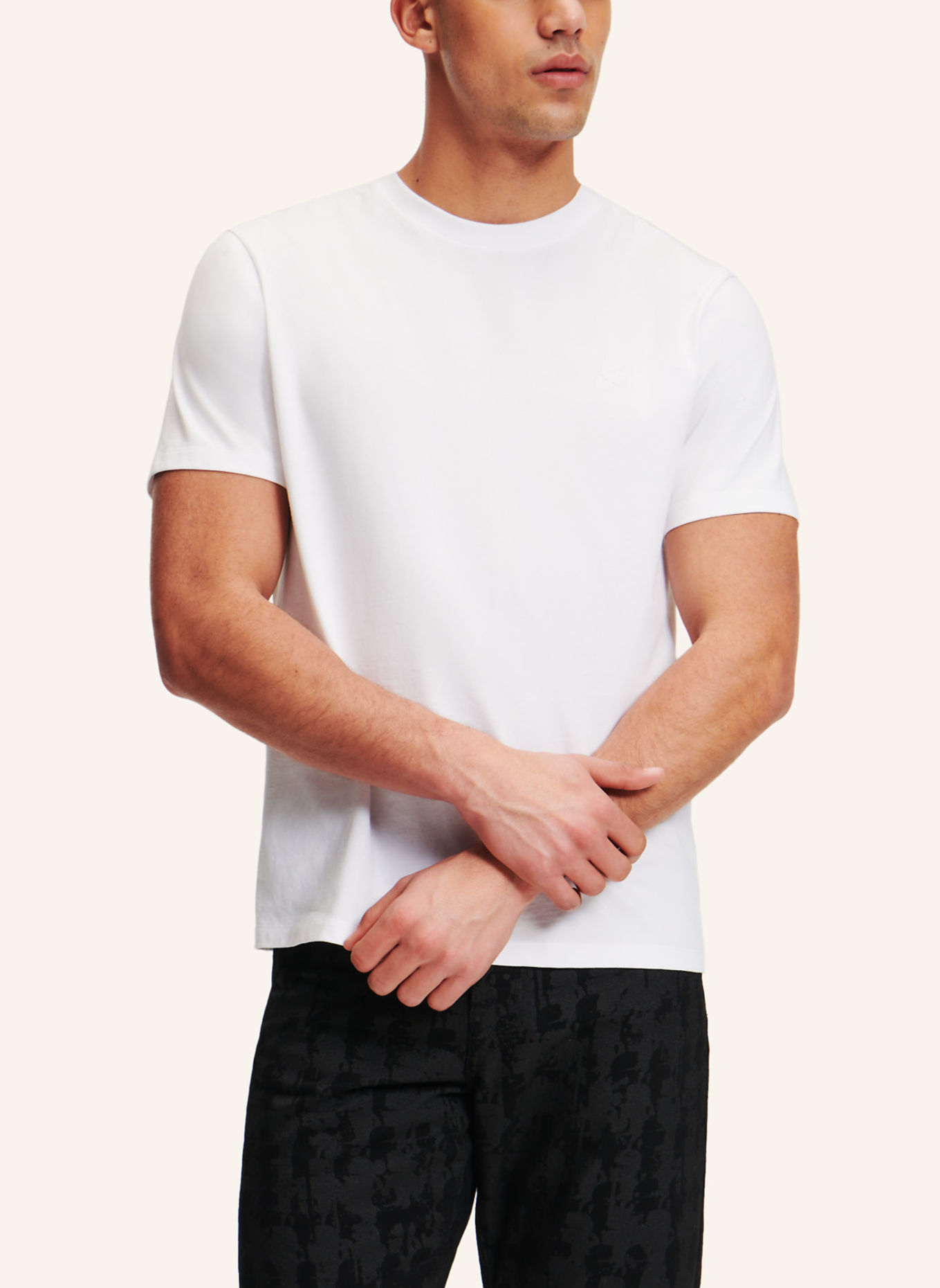 KARL LAGERFELD T-shirt: WEISS