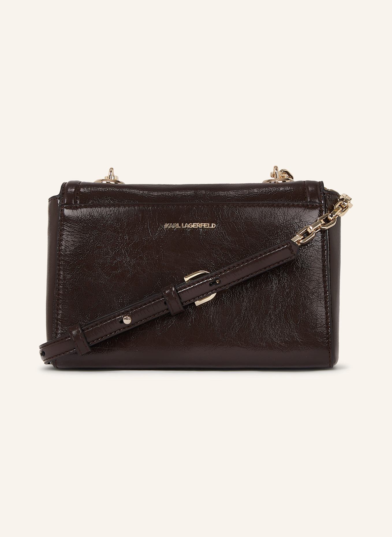 KARL LAGERFELD K/Autograph Umhängetasche: BRAUN