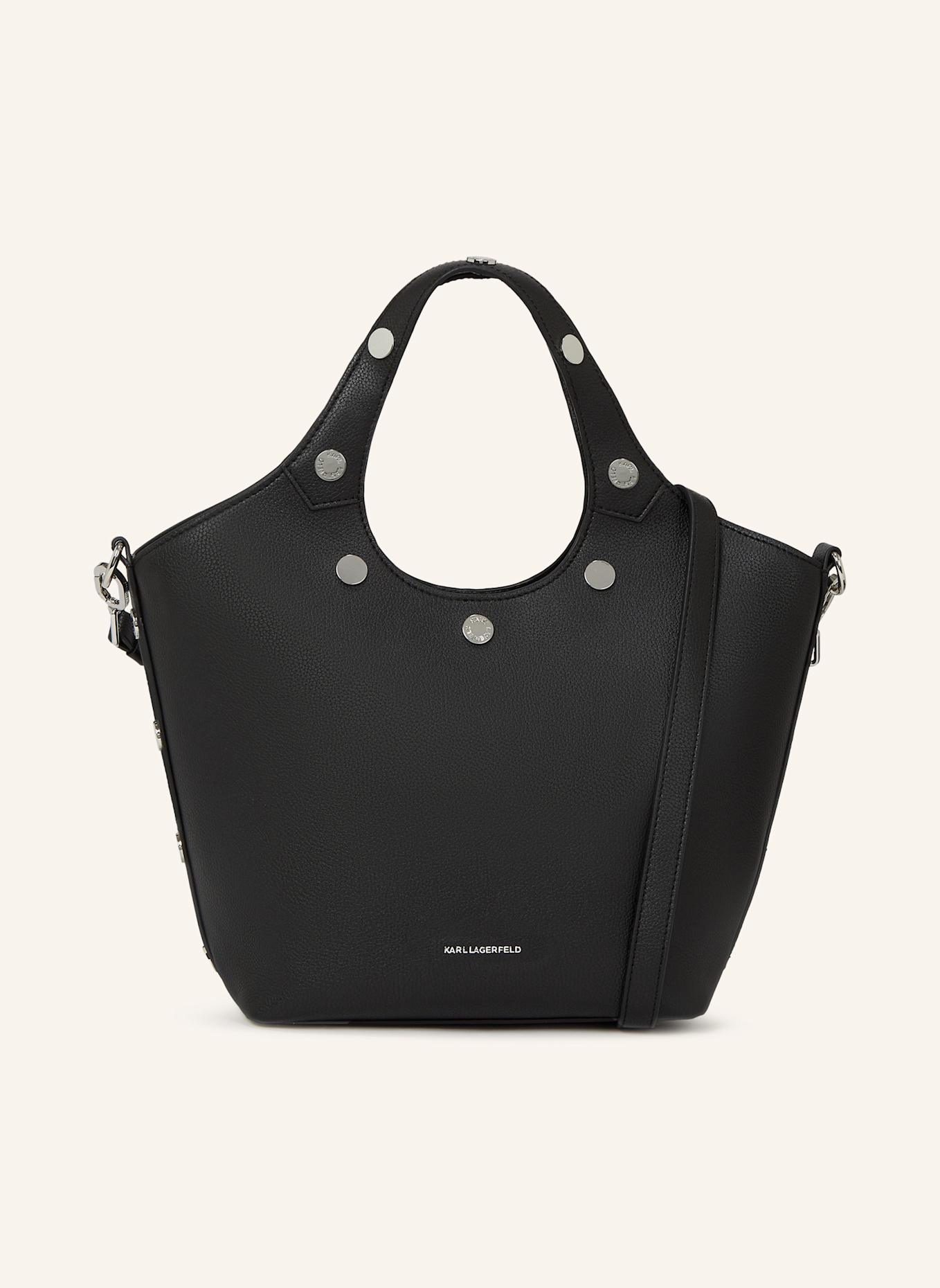 KARL LAGERFELD Handtasche: SCHWARZ