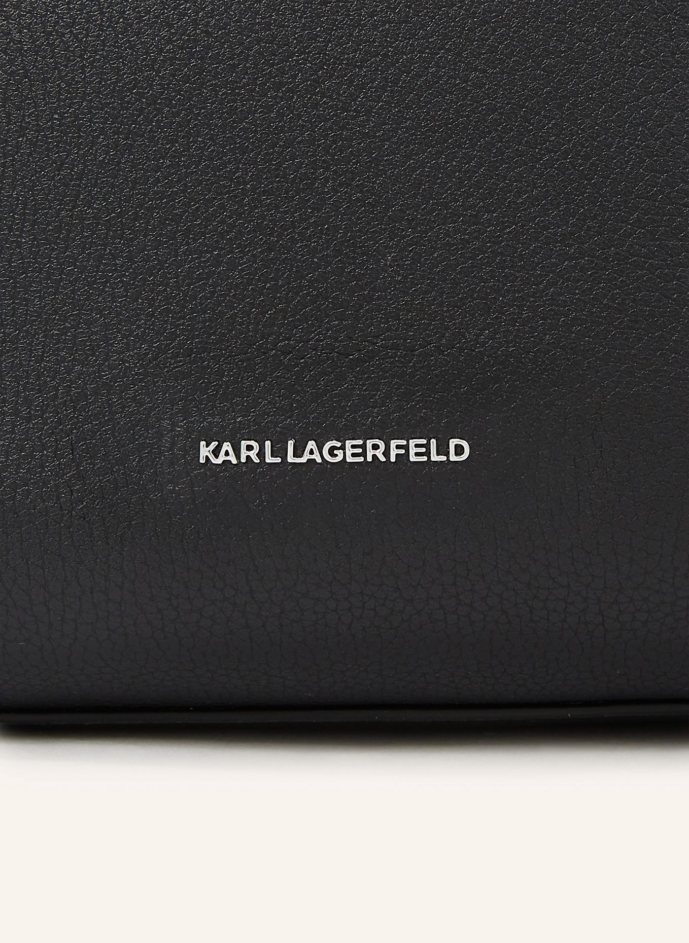 KARL LAGERFELD Handtasche: SCHWARZ