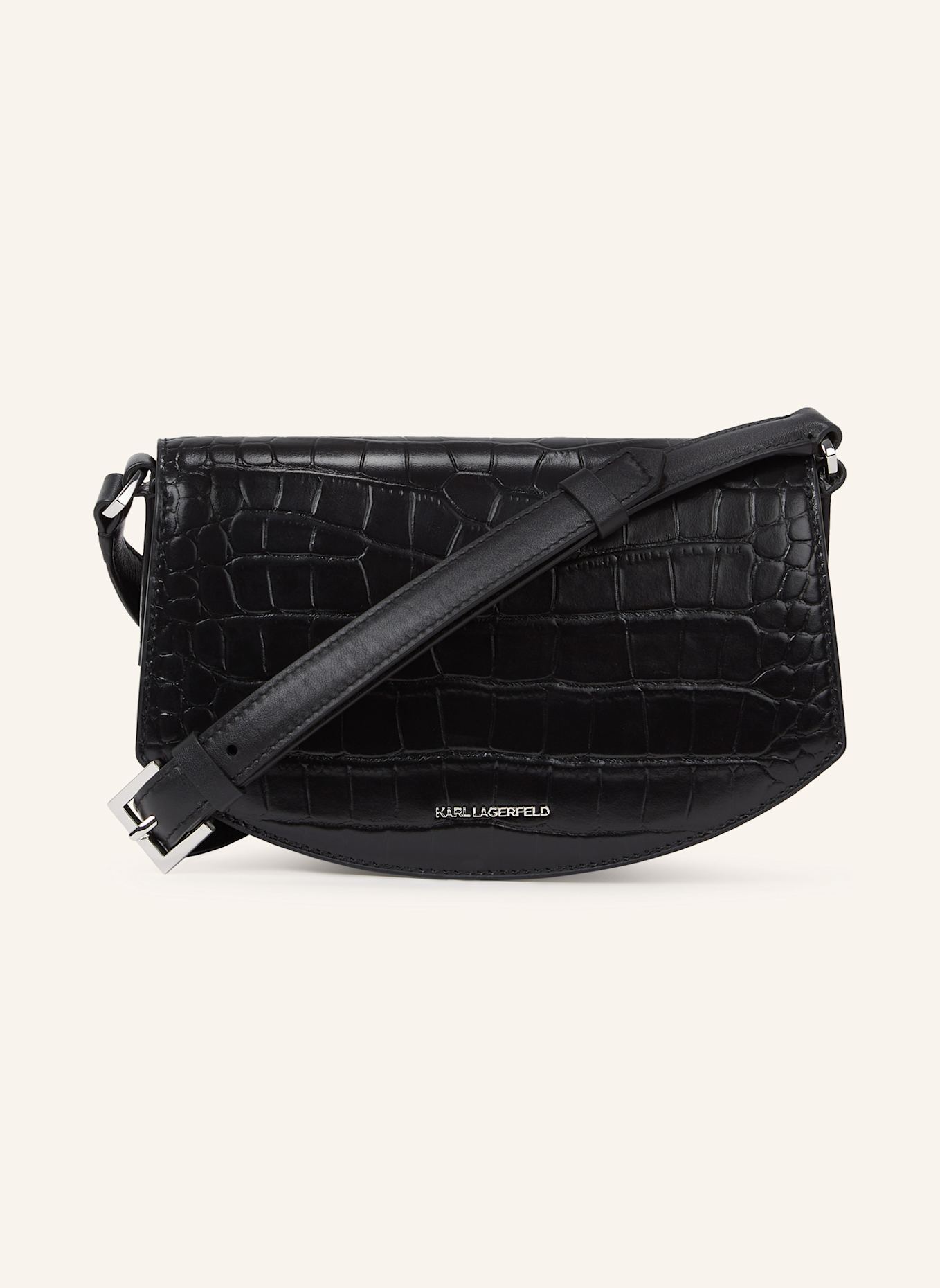 KARL LAGERFELD KL STUDIO Umhängetasche: SCHWARZ