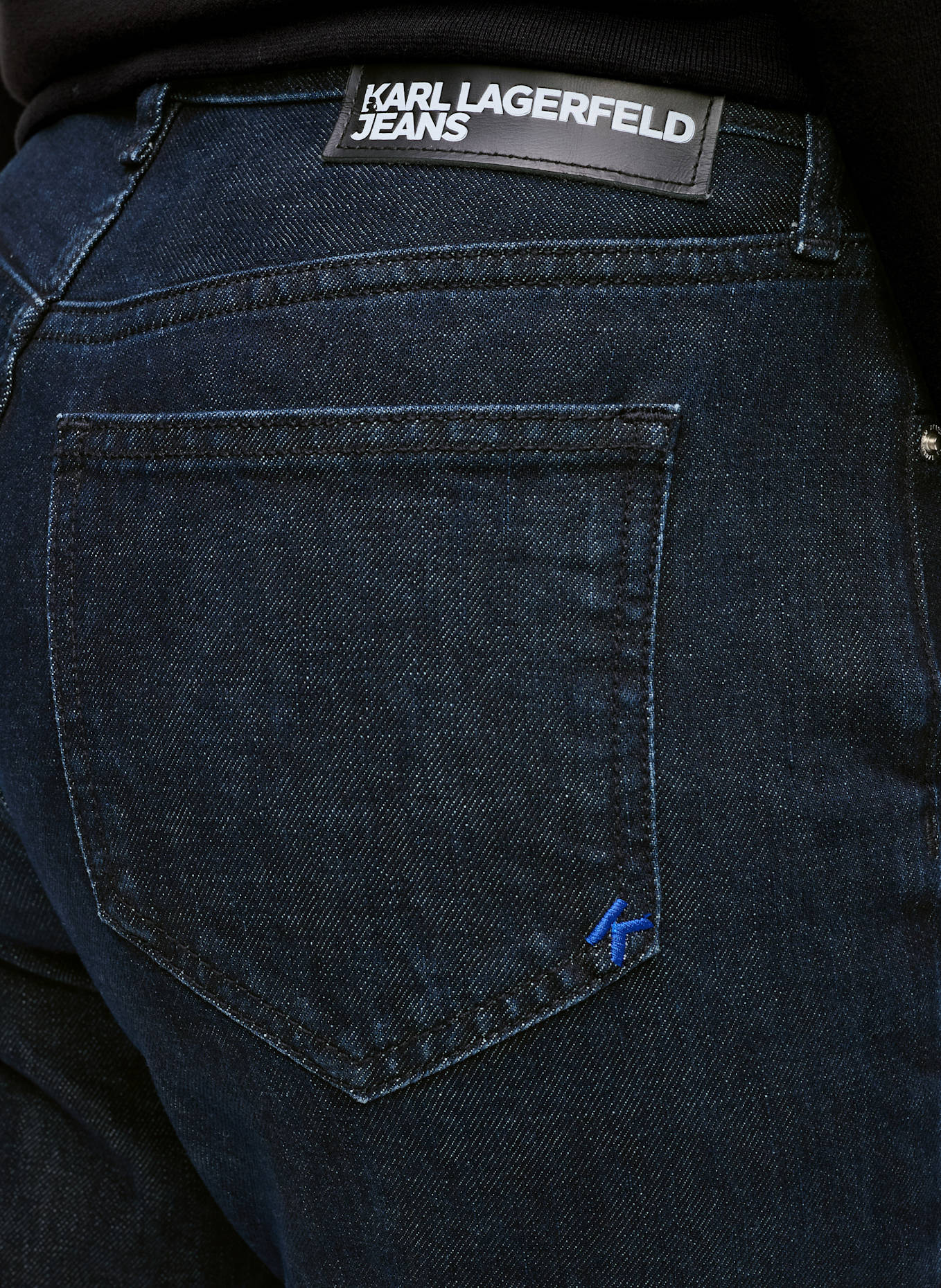 KARL LAGERFELD JEANS Jeans: DUNKELBLAU