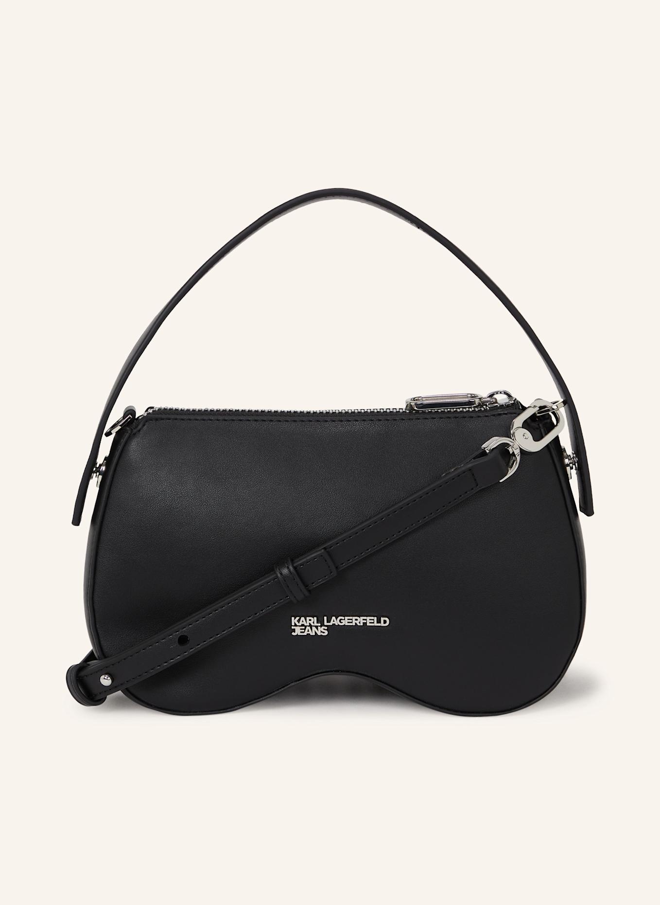 KARL LAGERFELD JEANS Tasche: SCHWARZ