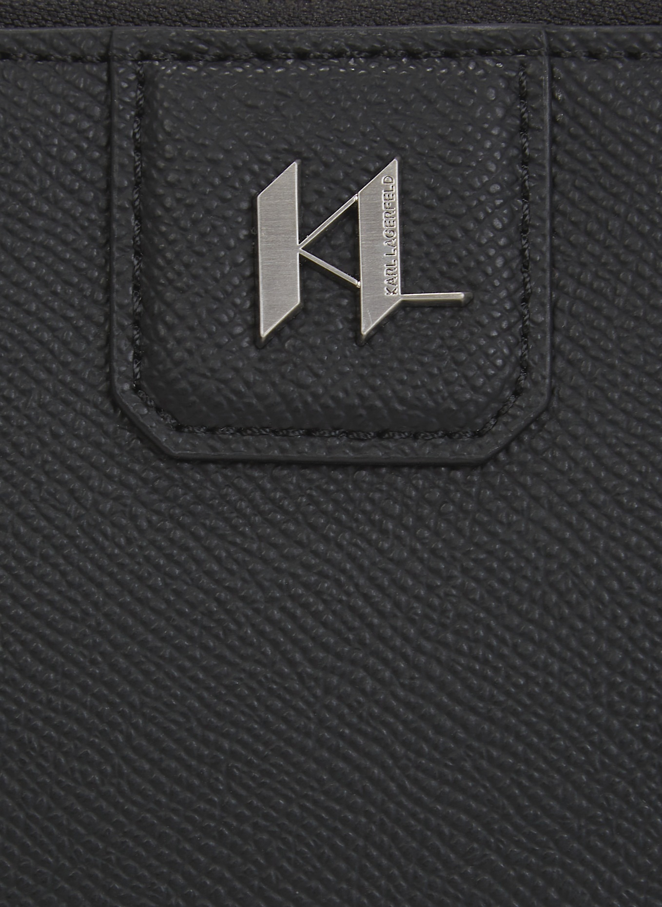 KARL LAGERFELD Umhängetasche: SCHWARZ