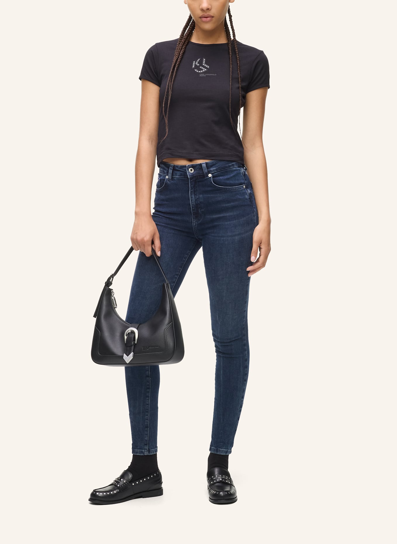 KARL LAGERFELD JEANS Jeans: SCHWARZ