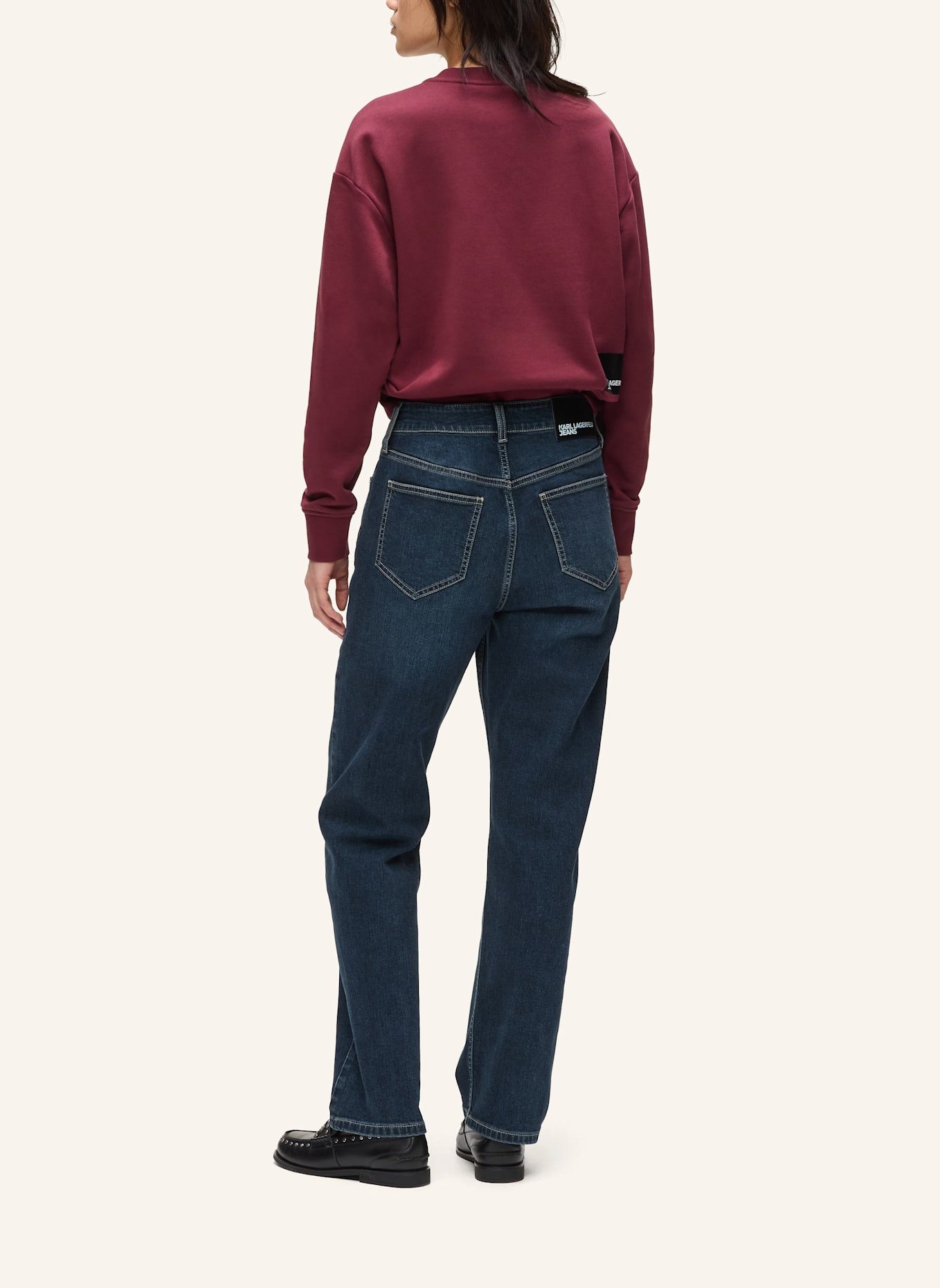 KARL LAGERFELD JEANS Jeans: SCHWARZ