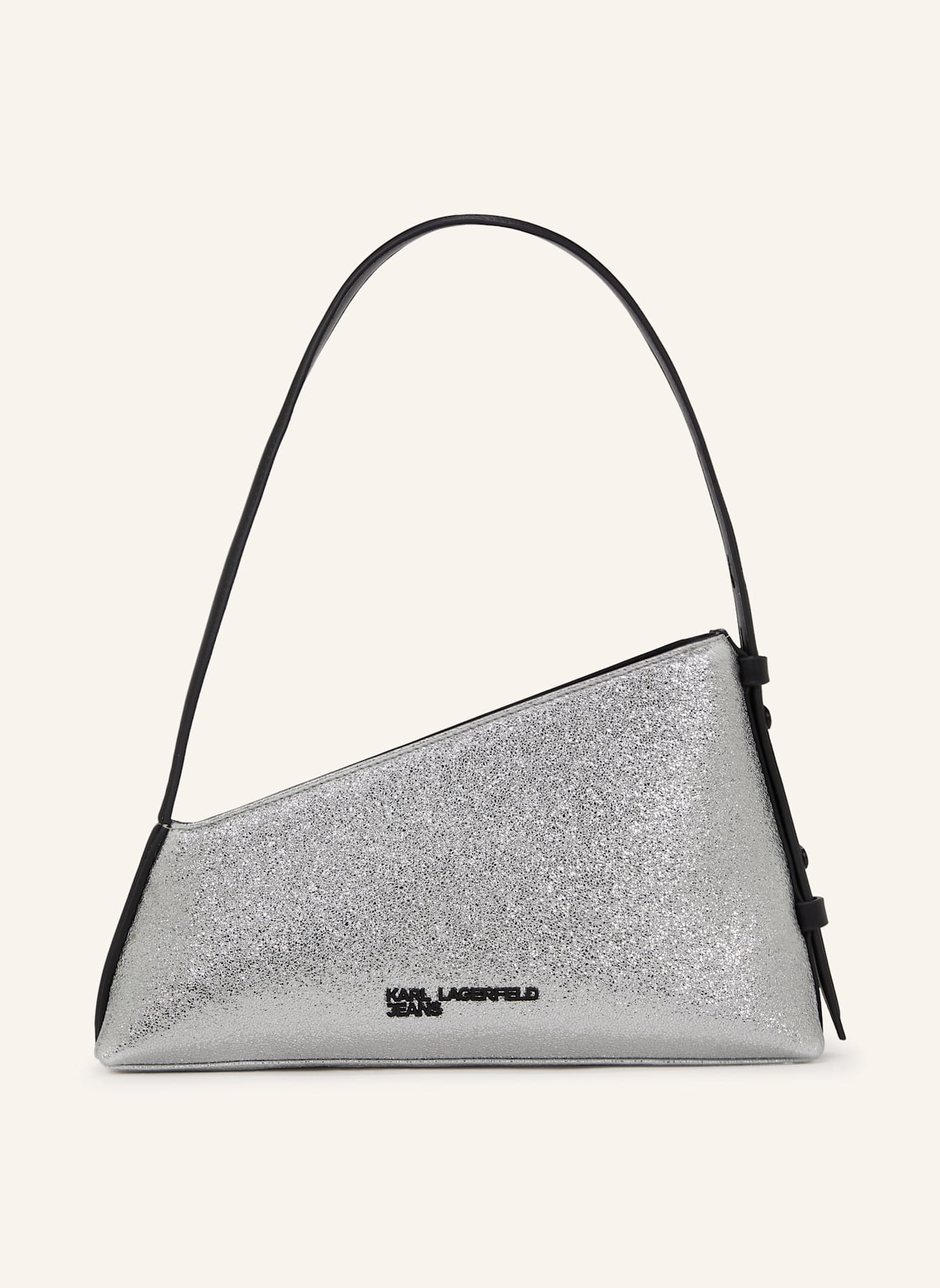KARL LAGERFELD JEANS Schultertasche: SILBER