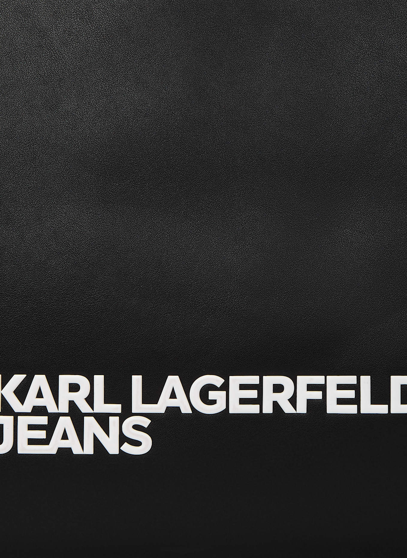 KARL LAGERFELD JEANS Handtasche: SCHWARZ