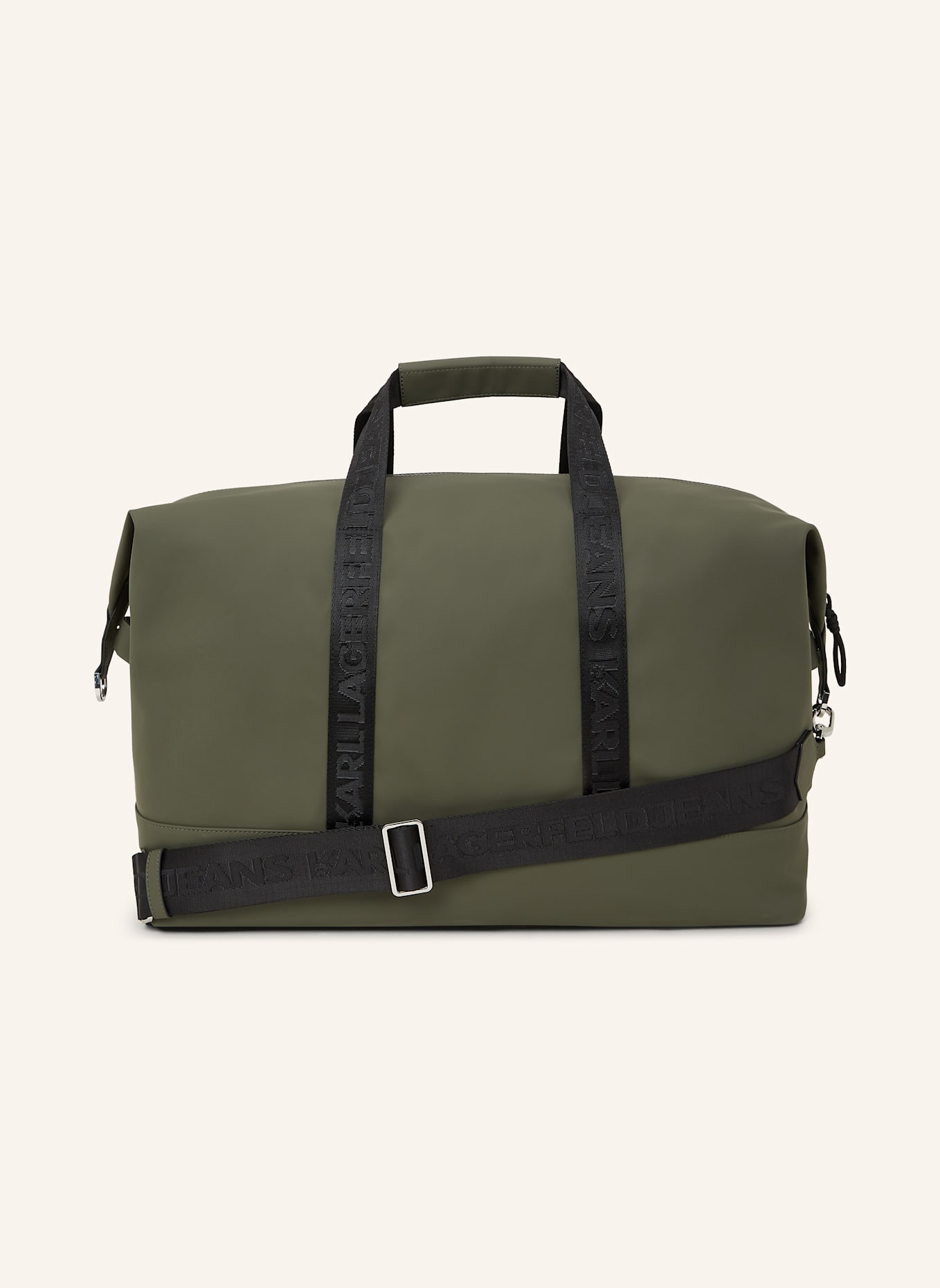 KARL LAGERFELD JEANS Weekender: DUNKELGRÜN