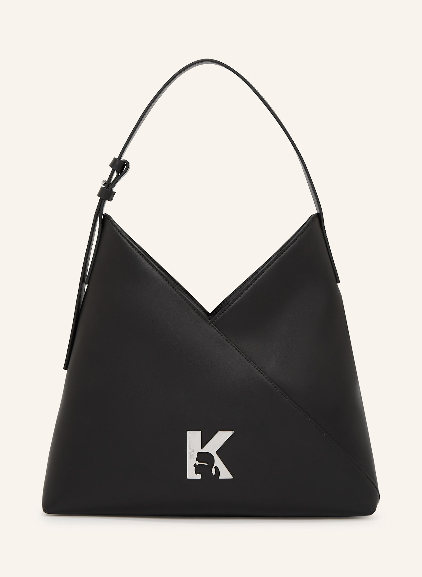 KARL LAGERFELD JEANS Handtasche: SCHWARZ