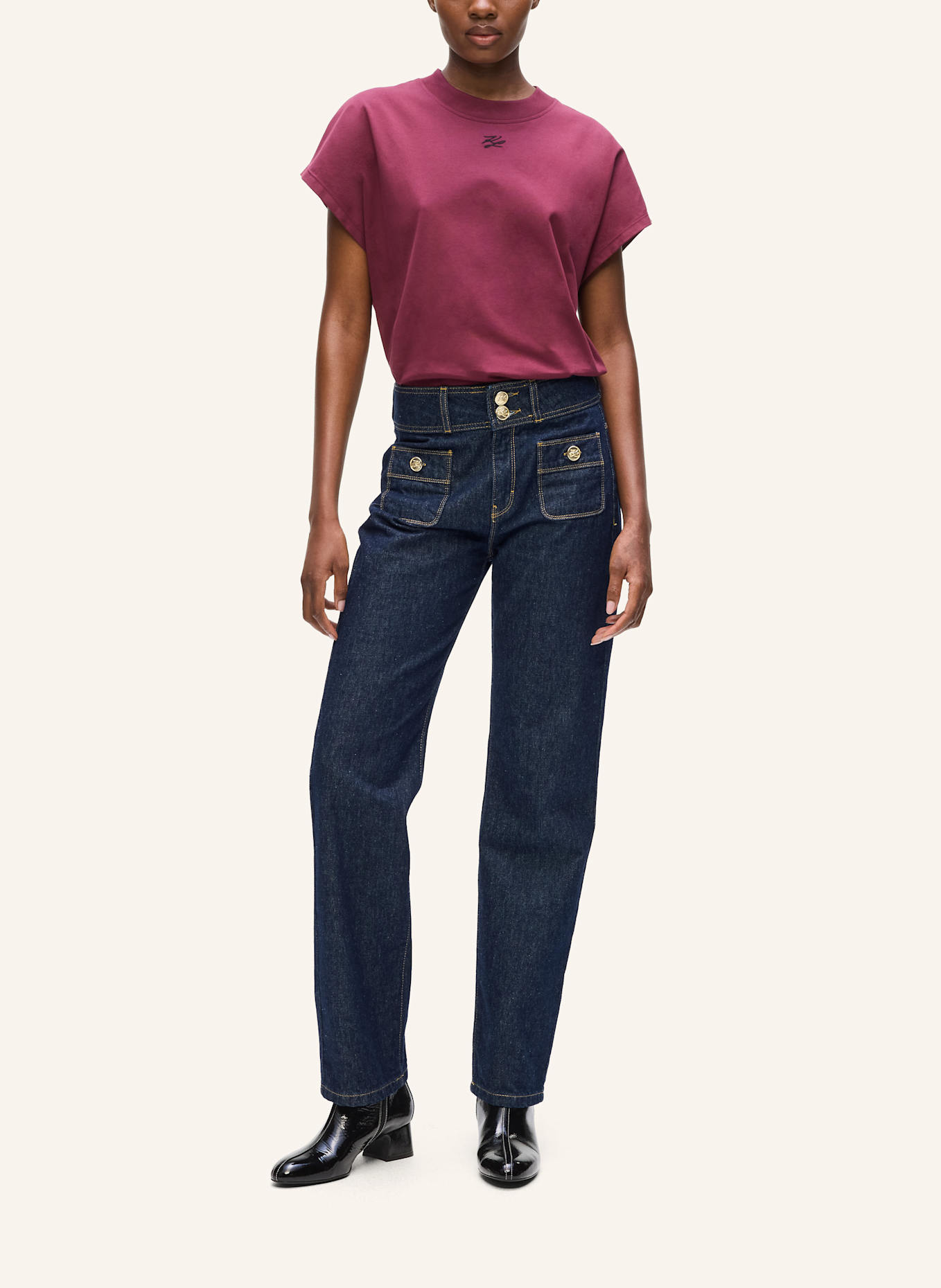 KARL LAGERFELD Jeans: DUNKELBLAU