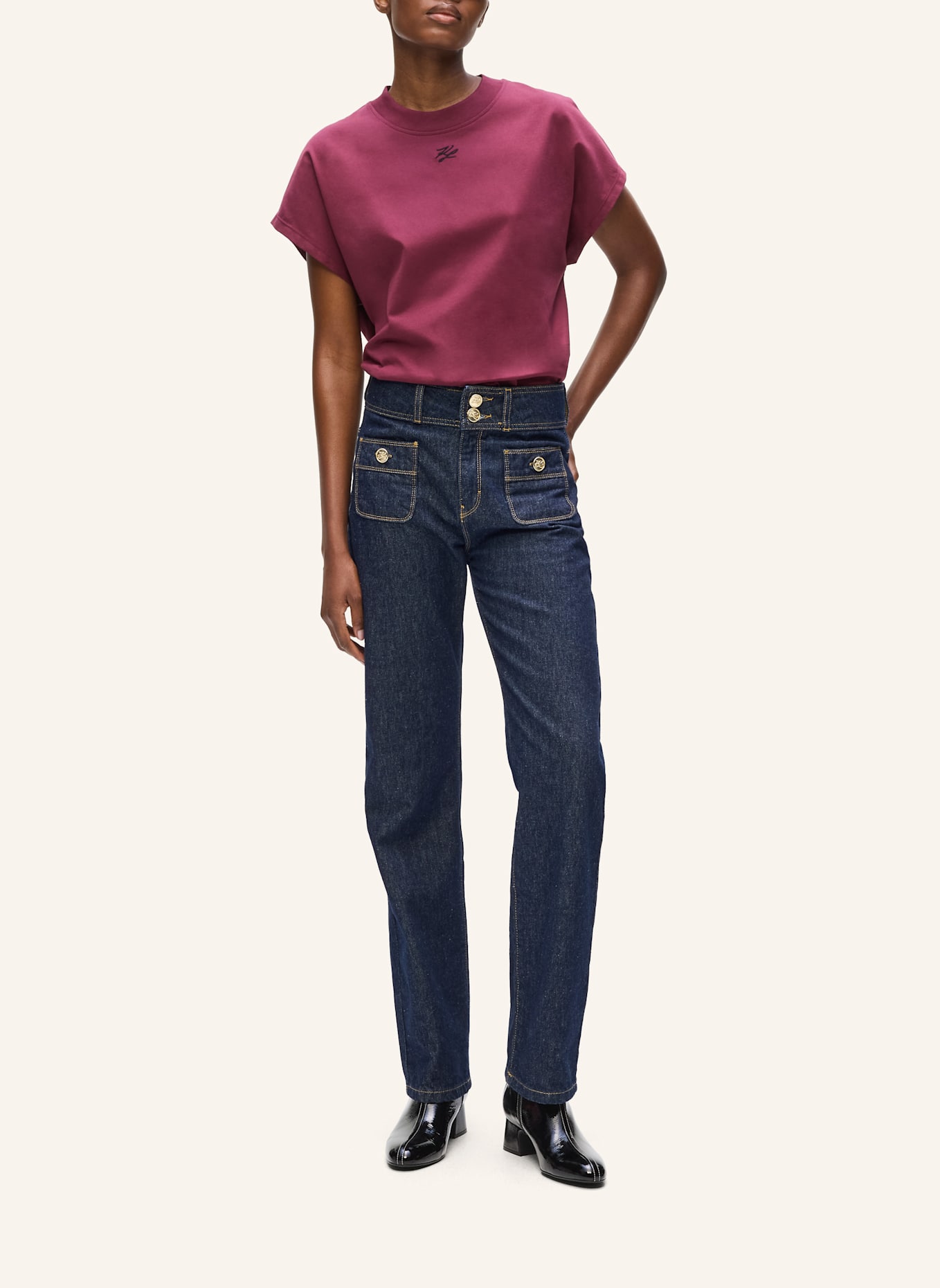 KARL LAGERFELD Jeans: DUNKELBLAU