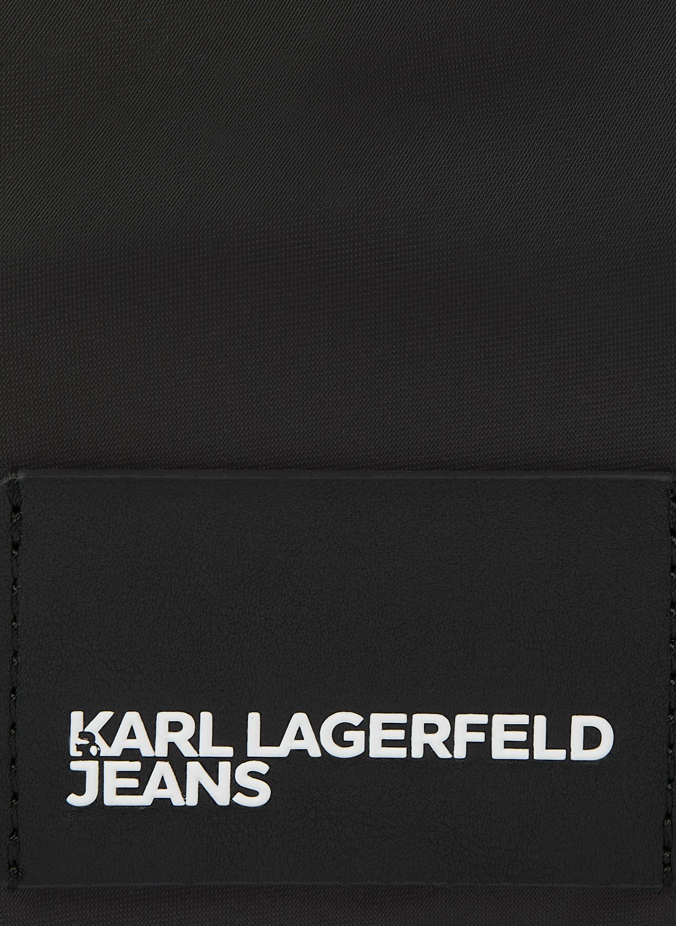 KARL LAGERFELD JEANS Umhängetasche: SCHWARZ