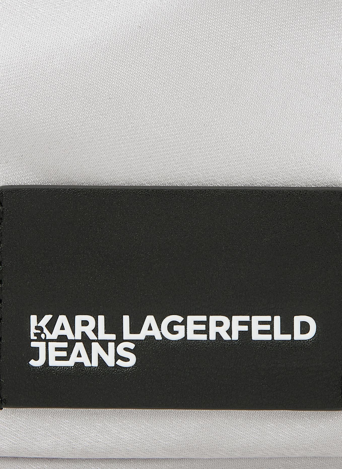 KARL LAGERFELD JEANS Umhängetasche: SILBER