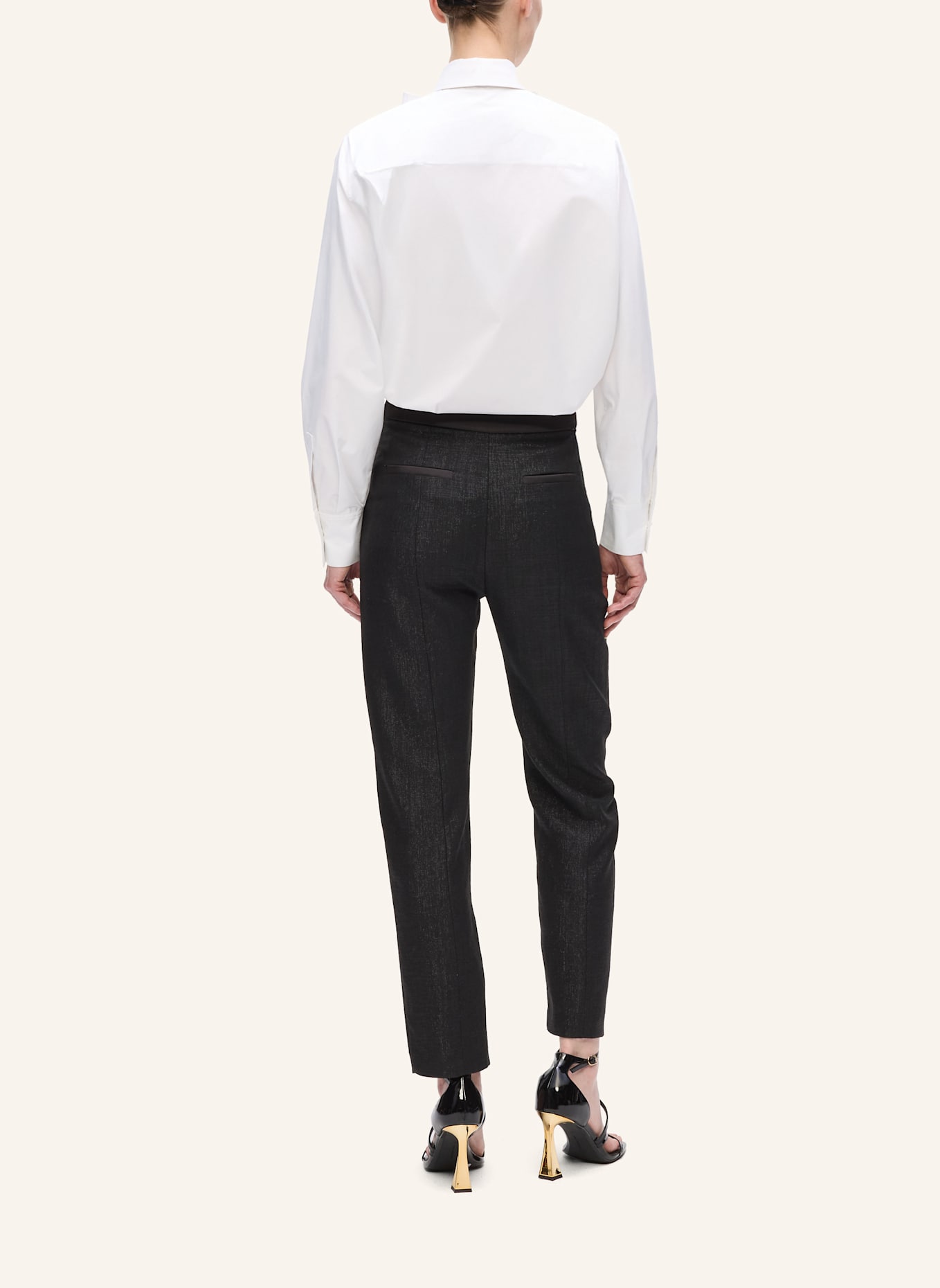 KARL LAGERFELD Bluse: WEISS