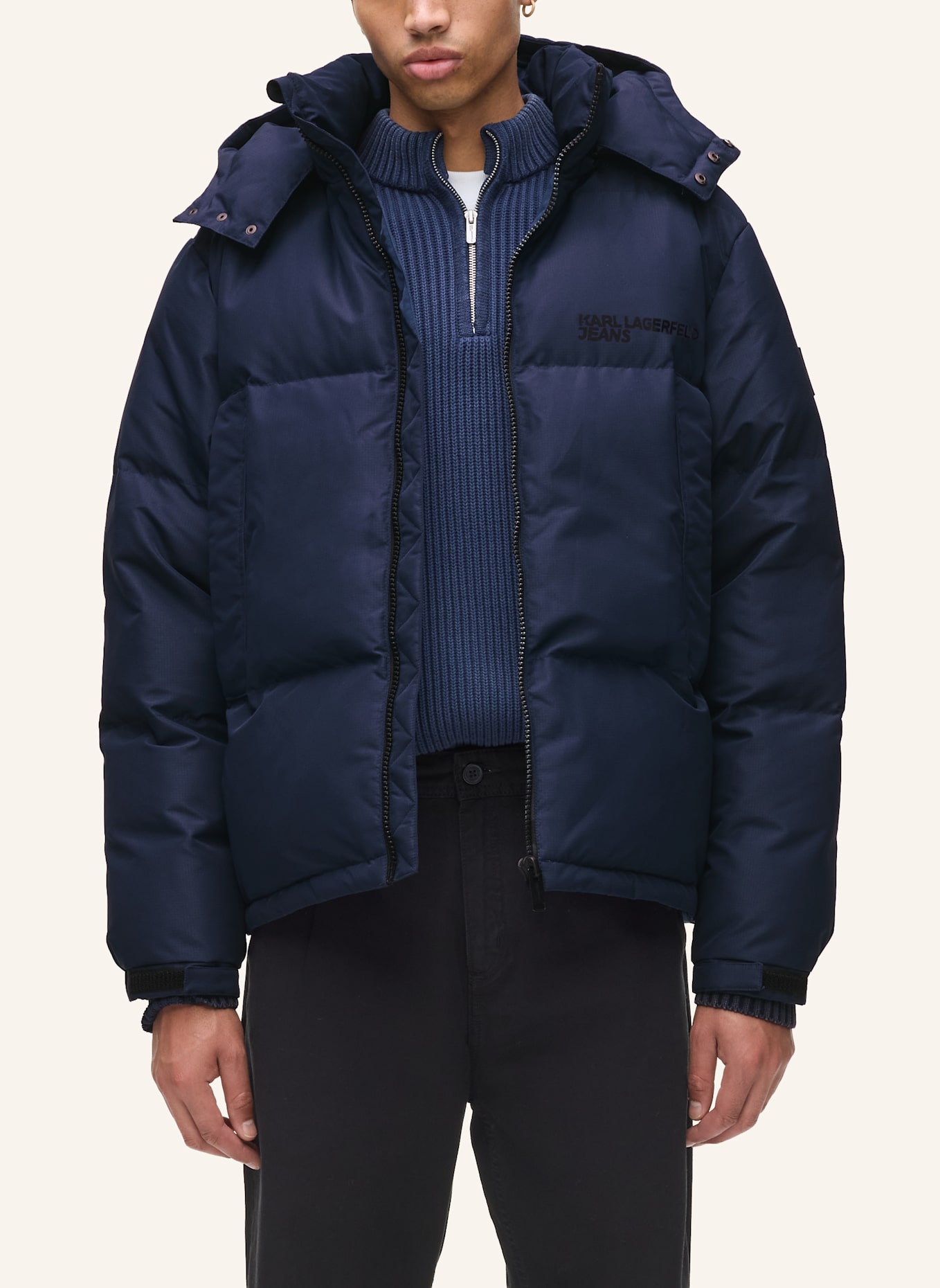 KARL LAGERFELD JEANS Jacke: SCHWARZ