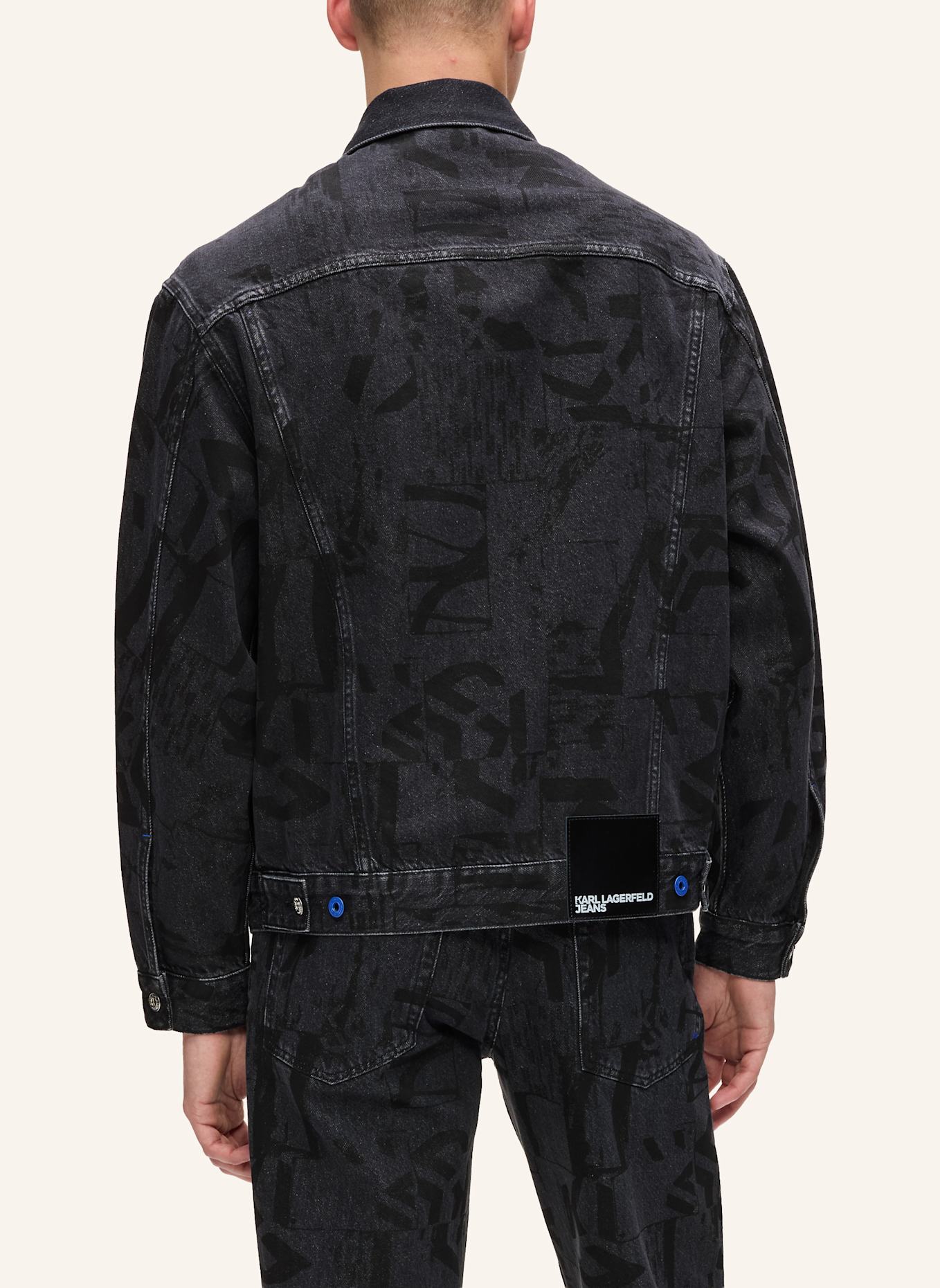 KARL LAGERFELD JEANS Jacke: SCHWARZ