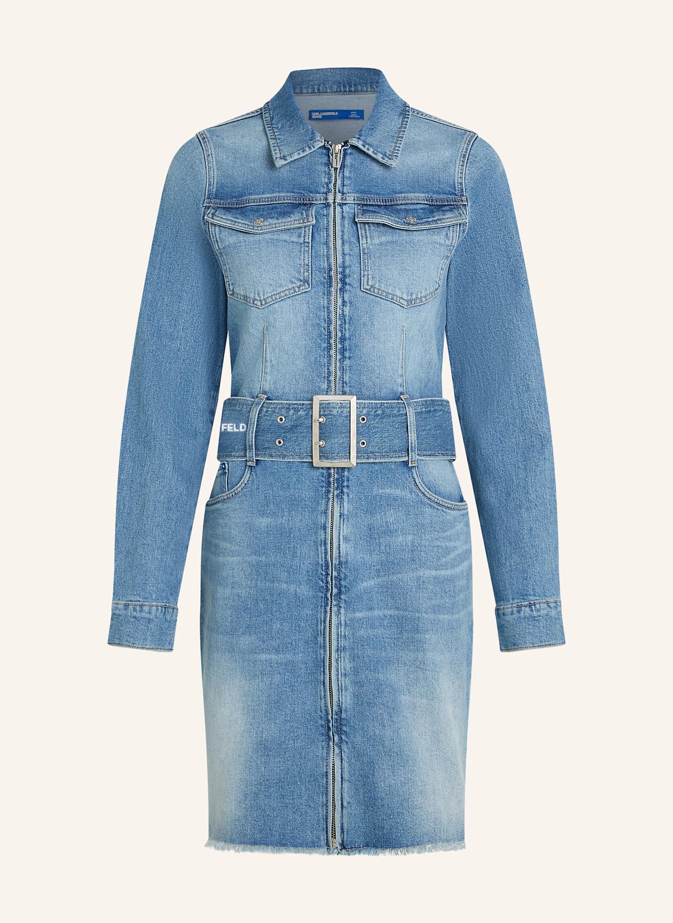 KARL LAGERFELD JEANS Kleid: BLAU