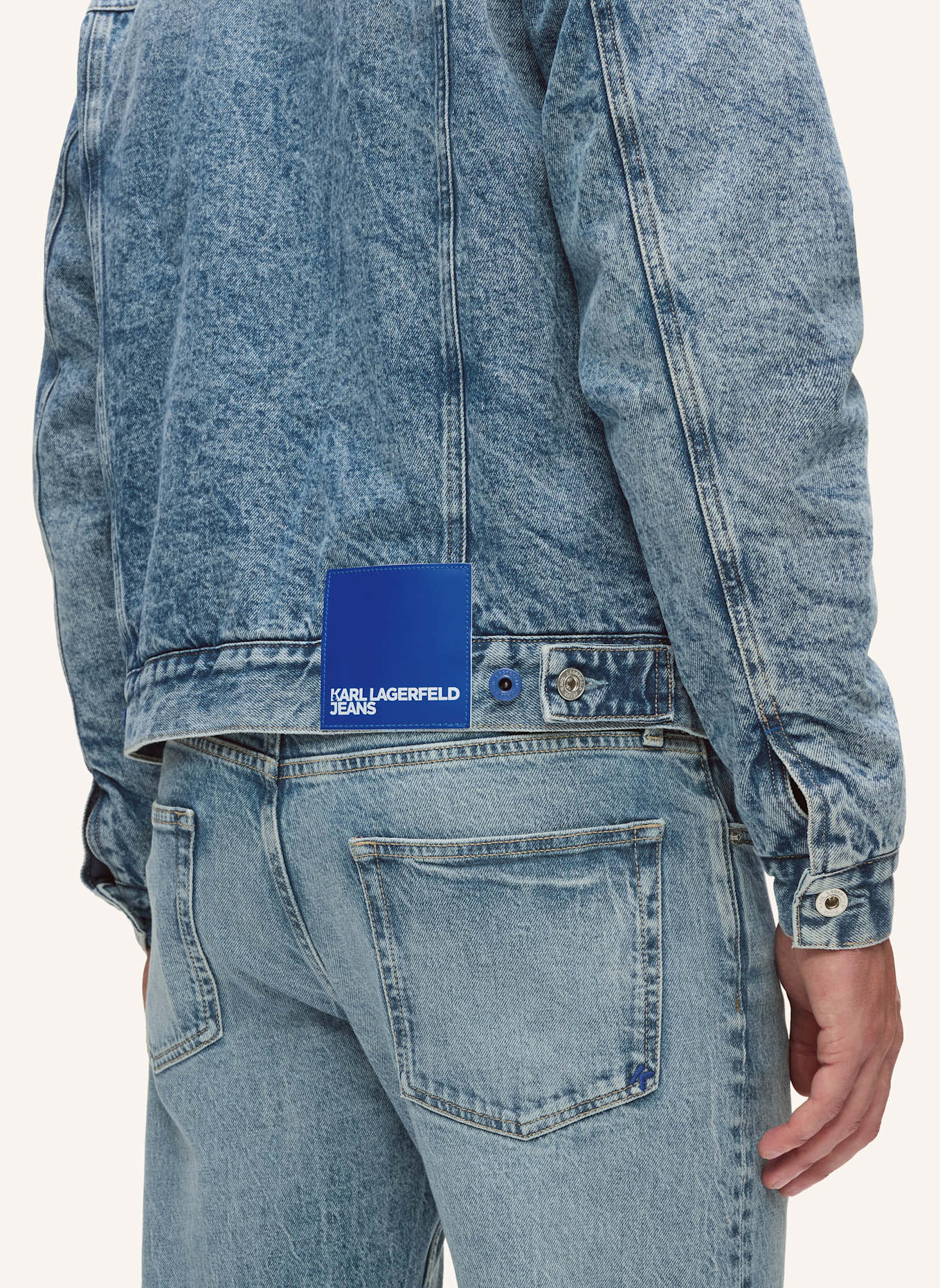 KARL LAGERFELD JEANS Jacke: BLAU