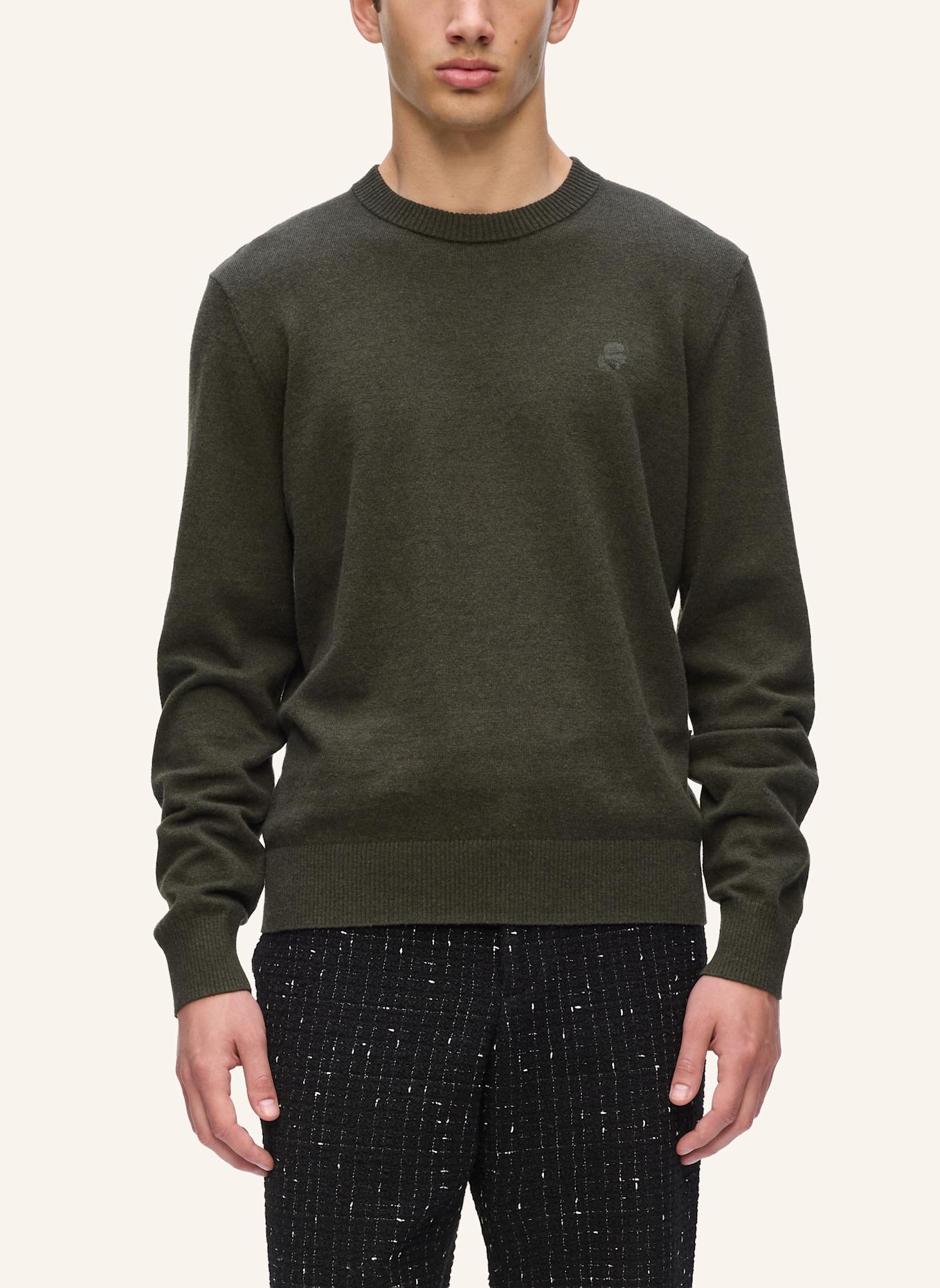 KARL LAGERFELD Sweatshirt: OLIV