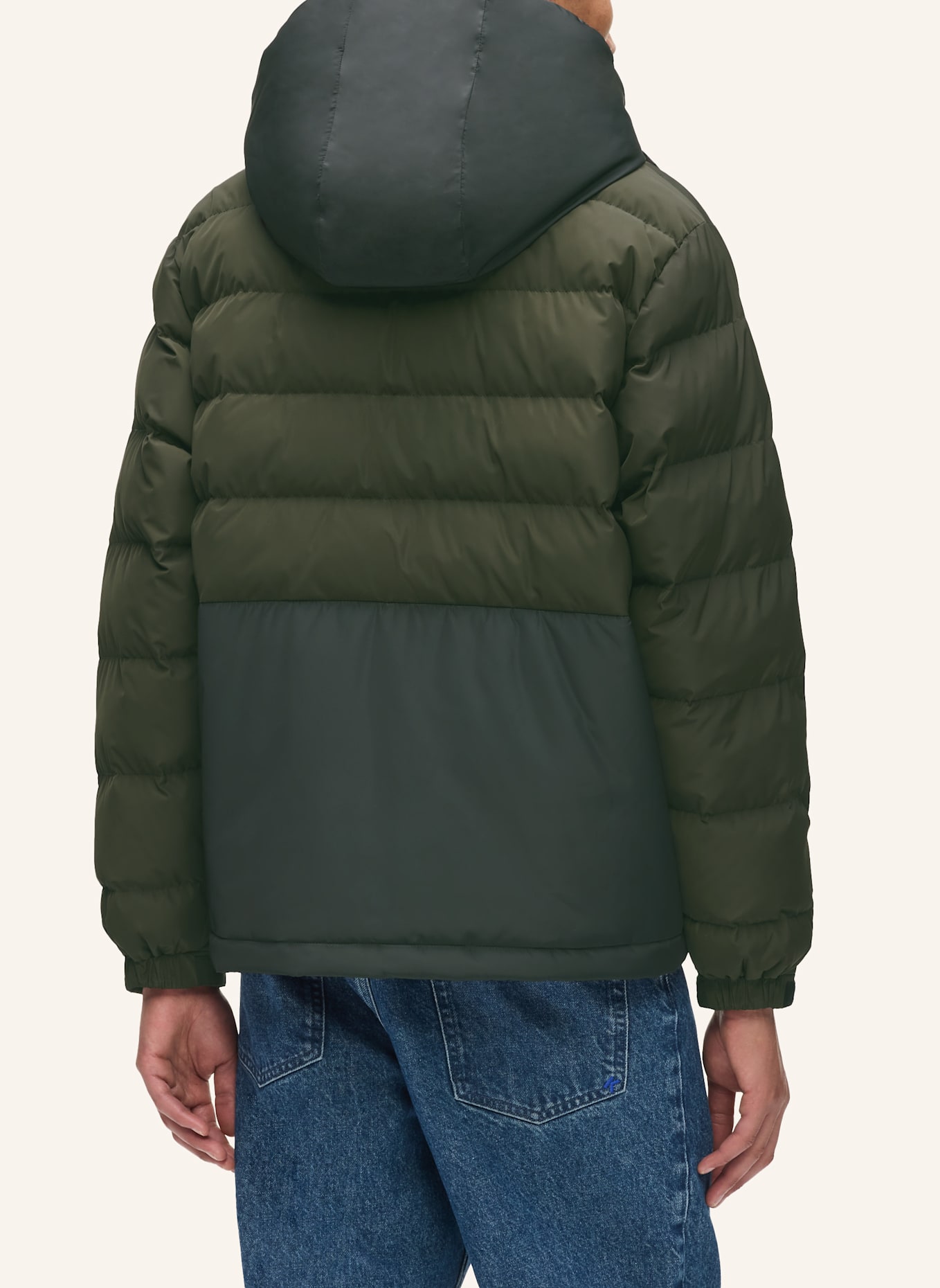 KARL LAGERFELD JEANS Jacke: DUNKELGRÜN