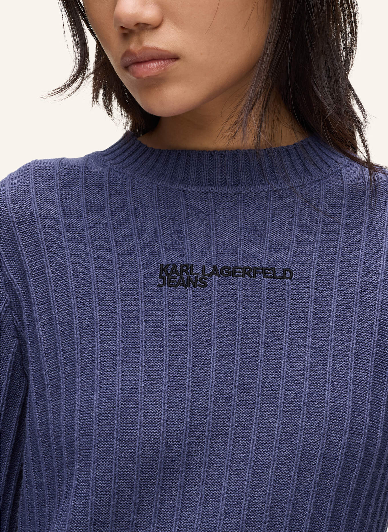 KARL LAGERFELD JEANS Kleid: BLAU