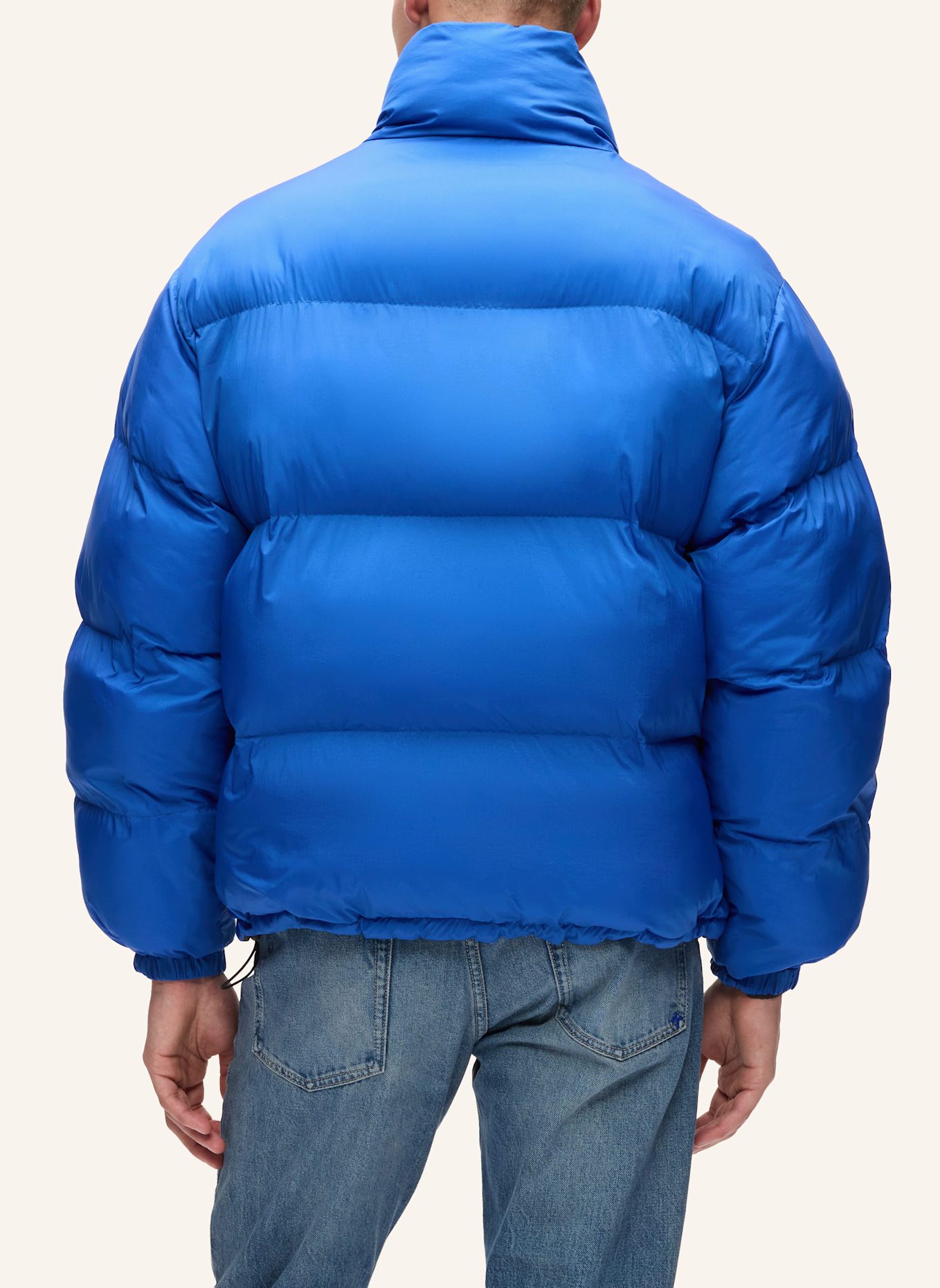 KARL LAGERFELD JEANS Jacke: SCHWARZ/ BLAU