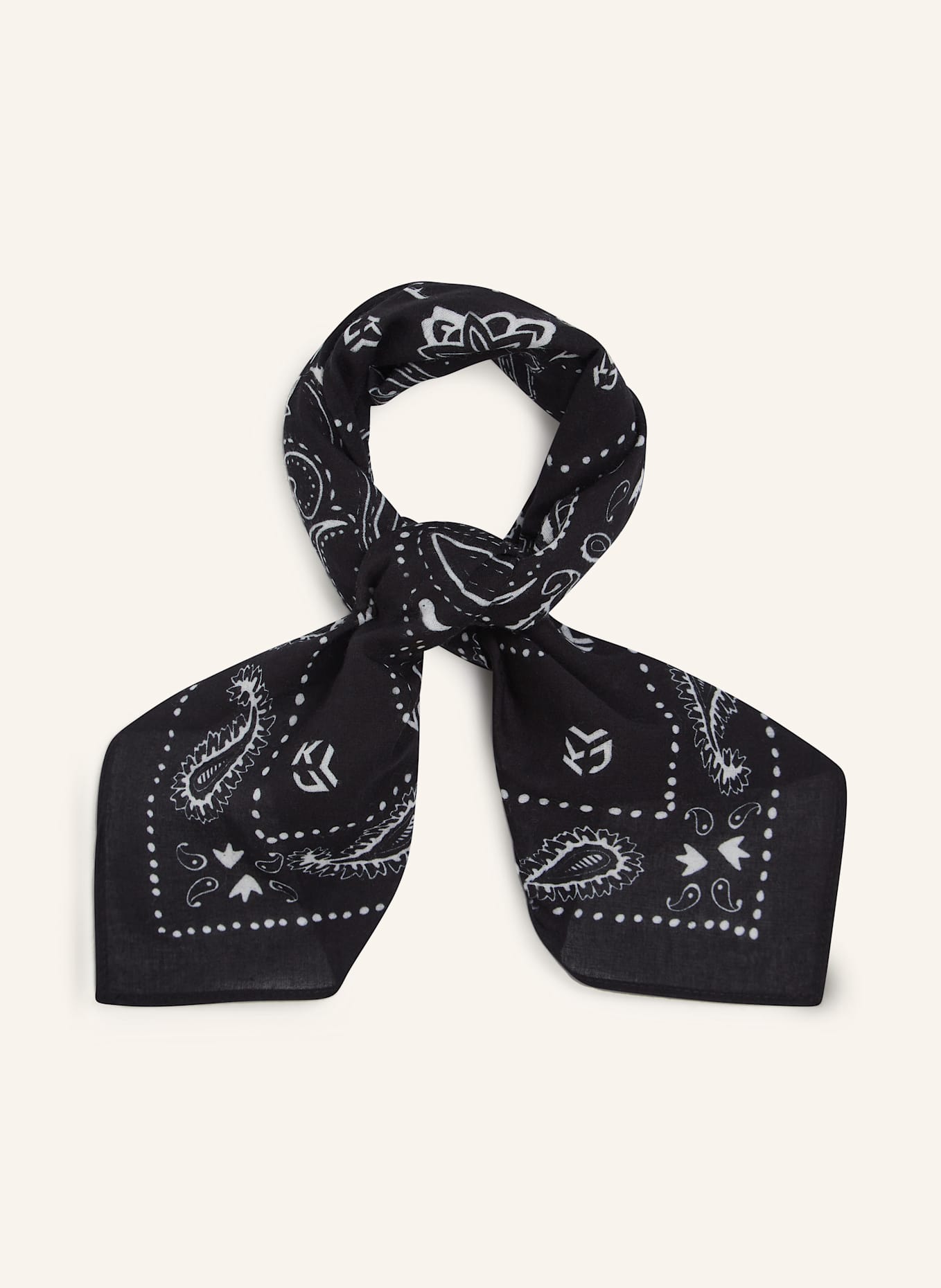 KARL LAGERFELD JEANS Schal: SCHWARZ