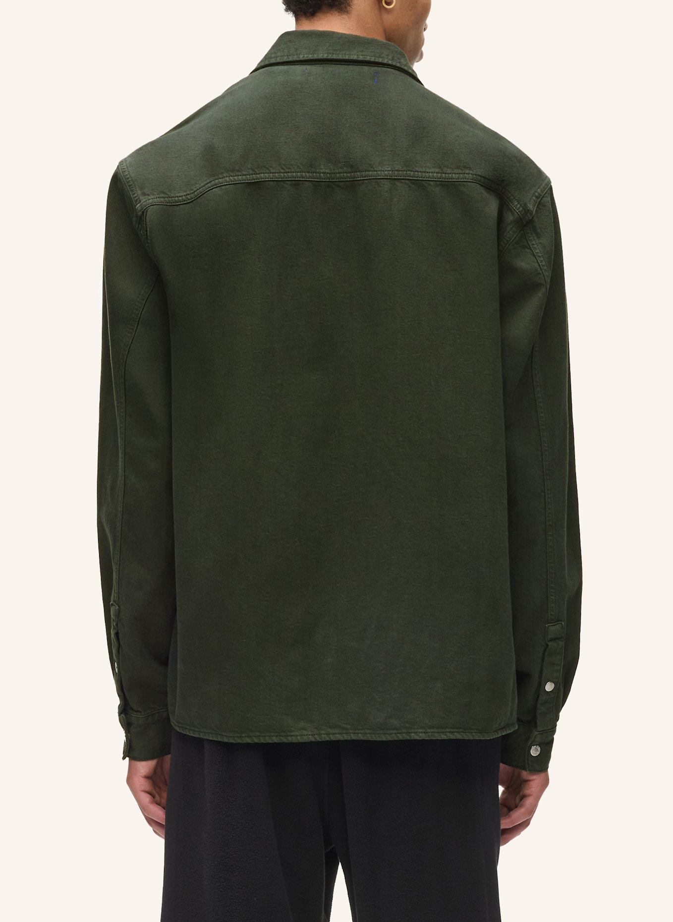 KARL LAGERFELD JEANS Hemd: DUNKELGRÜN