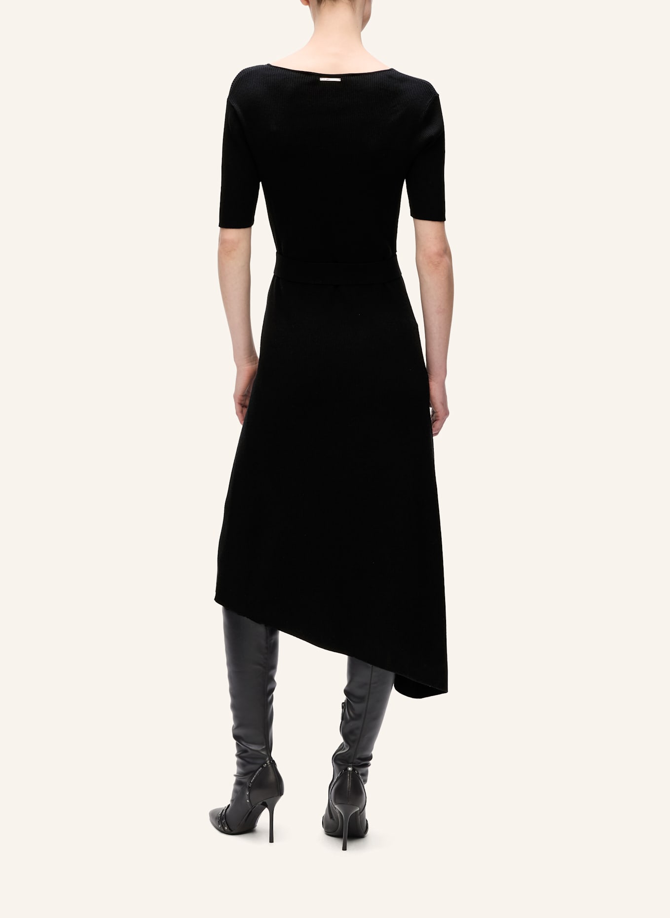 KARL LAGERFELD Kleid: SCHWARZ