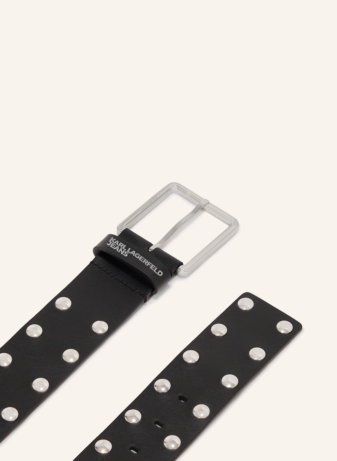 KARL LAGERFELD JEANS Gürtel: SCHWARZ