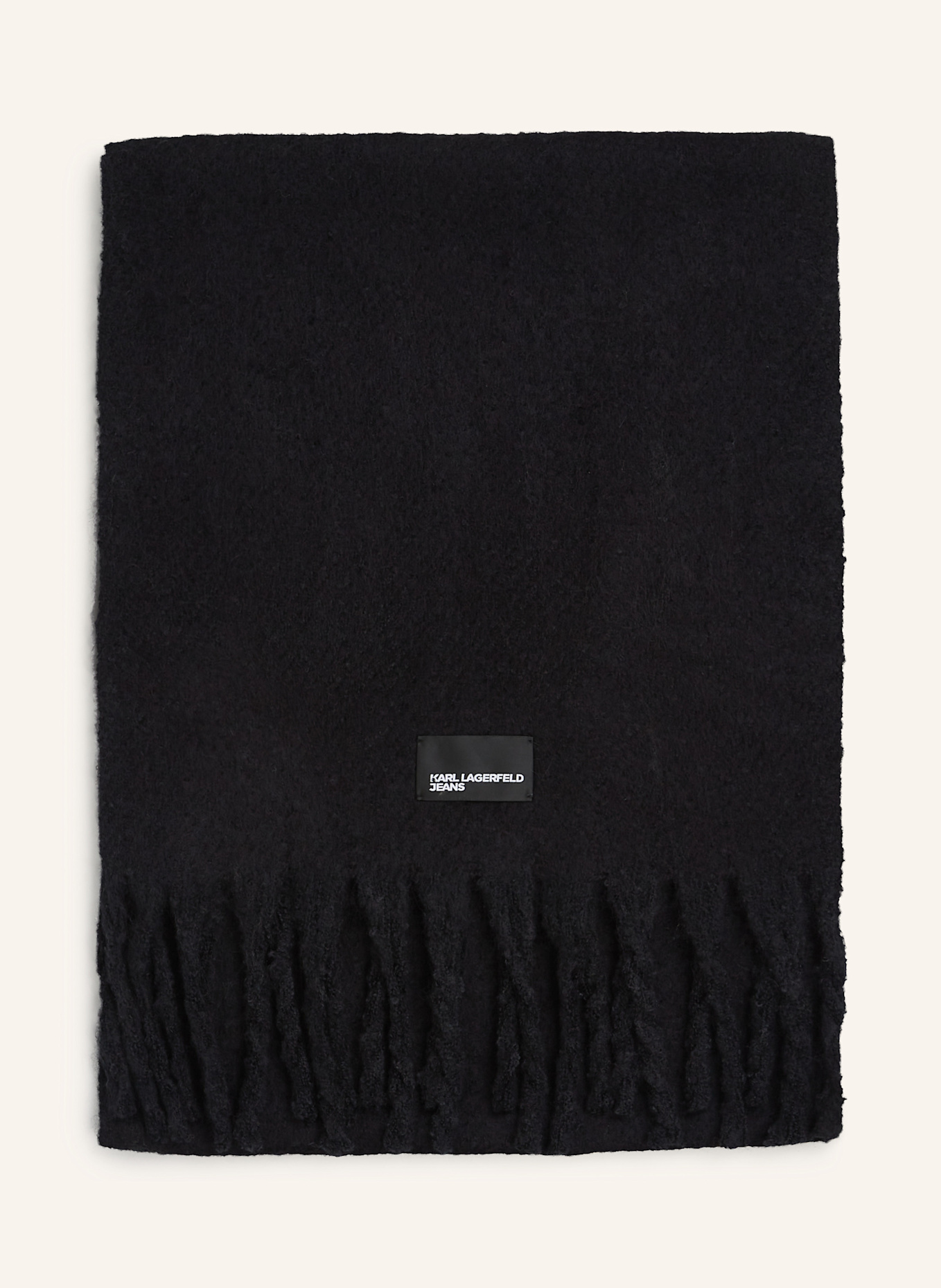 KARL LAGERFELD JEANS Schal: SCHWARZ