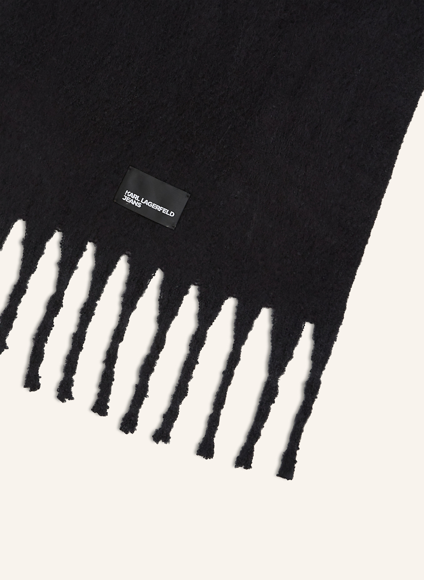 KARL LAGERFELD JEANS Schal: SCHWARZ