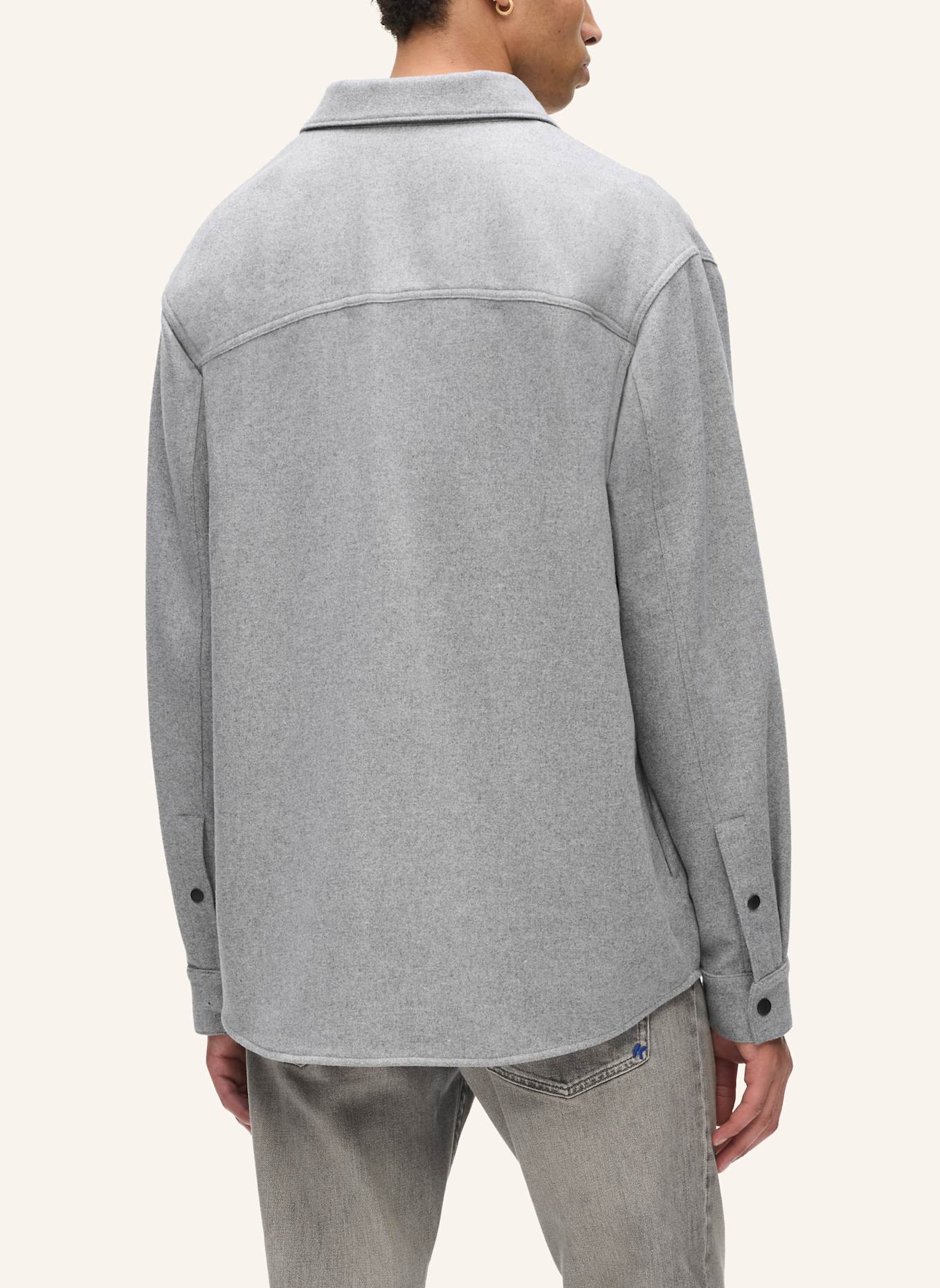 KARL LAGERFELD JEANS Hemd: GRAU