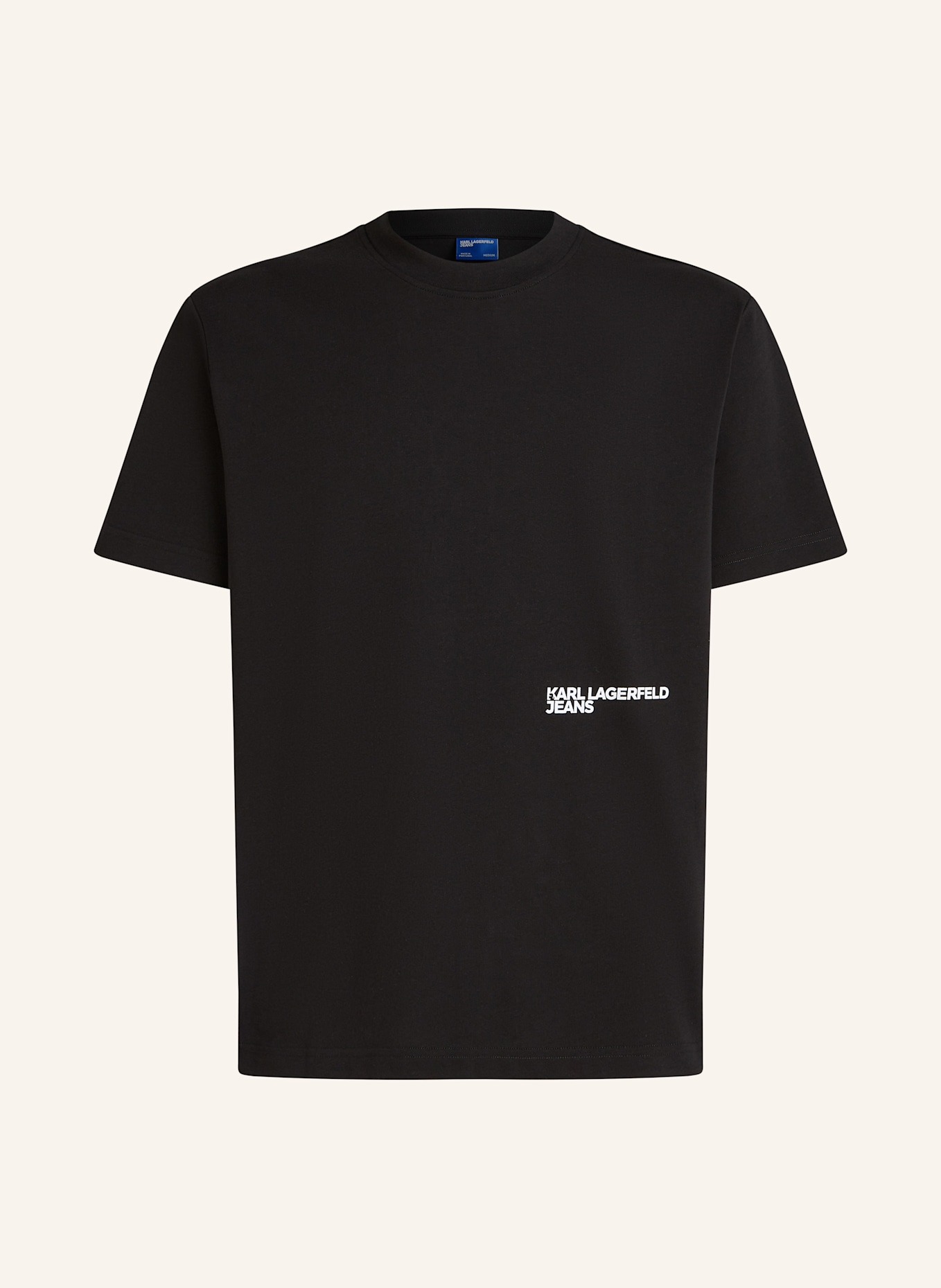 KARL LAGERFELD JEANS T-shirt: SCHWARZ