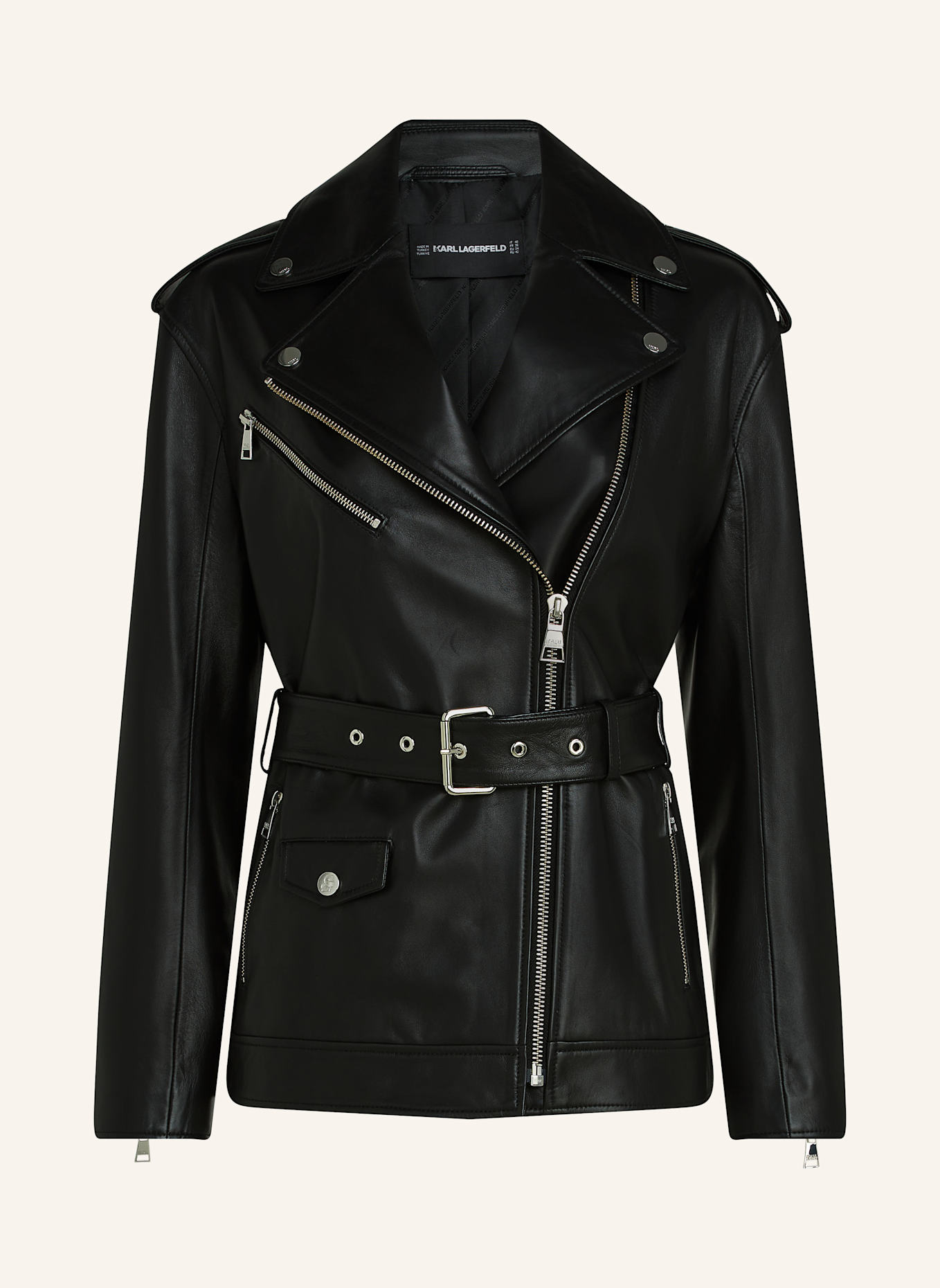 KARL LAGERFELD Jacke: SCHWARZ