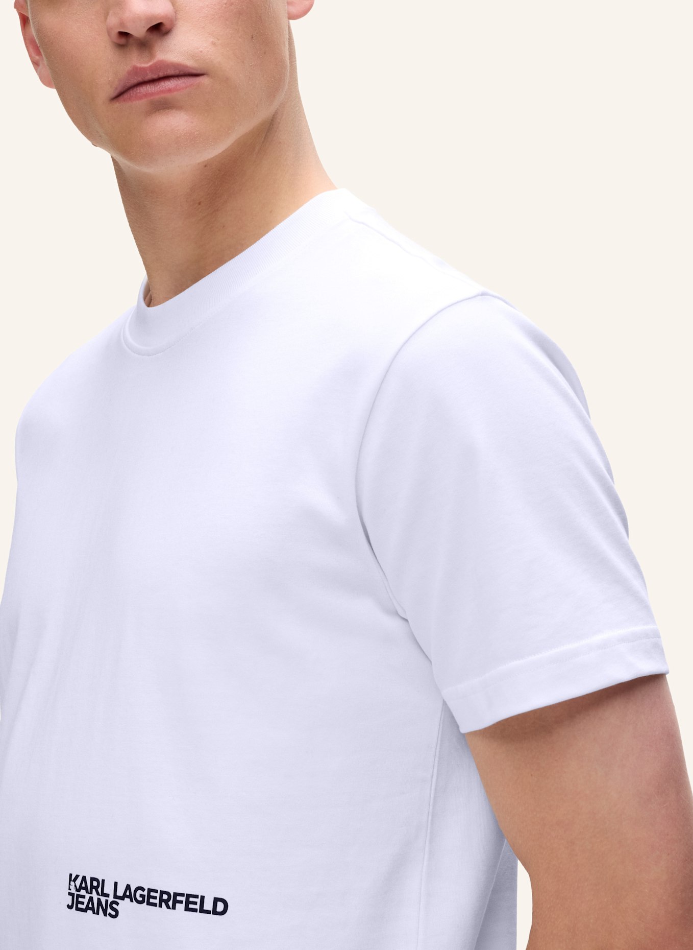 KARL LAGERFELD JEANS T-shirt: WEISS