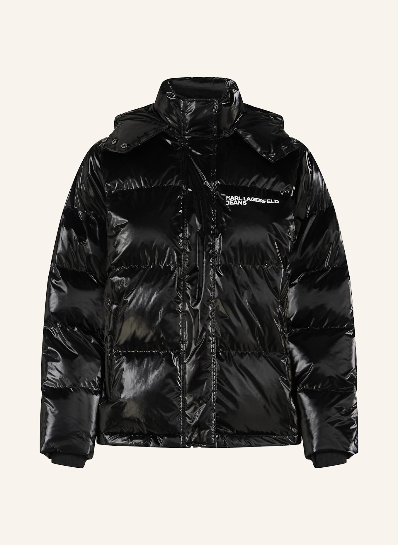 KARL LAGERFELD JEANS Jacke: SCHWARZ