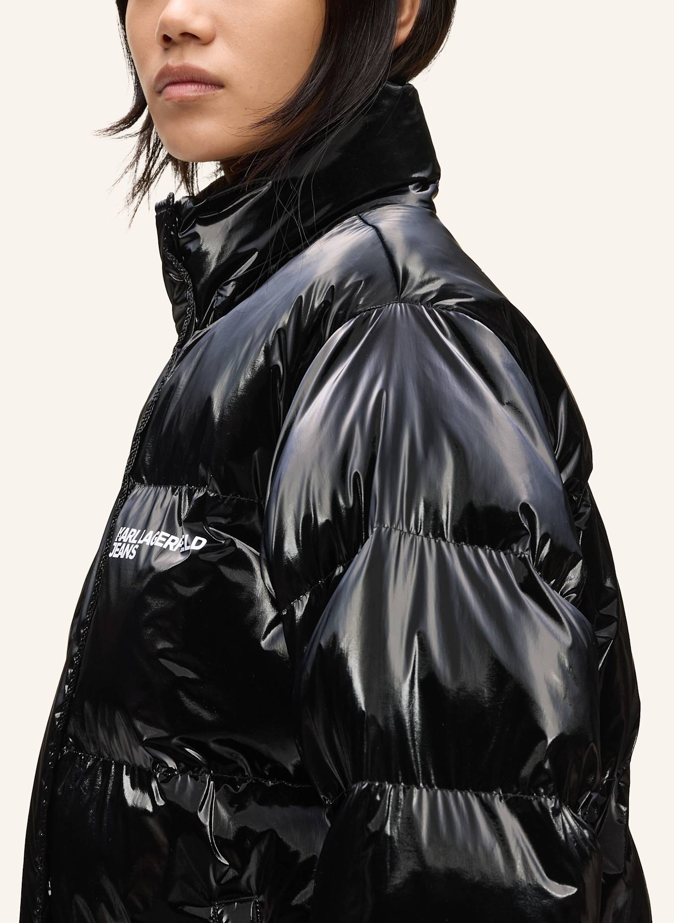 KARL LAGERFELD JEANS Jacke: SCHWARZ