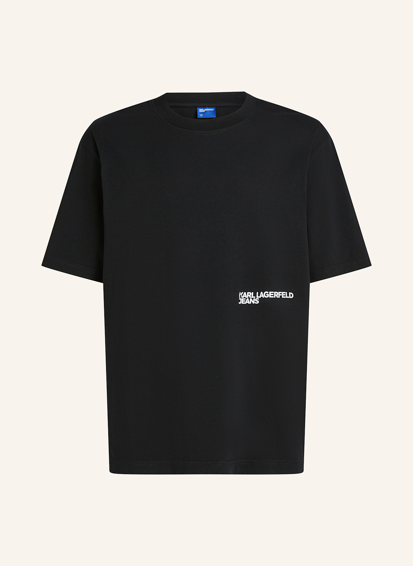 KARL LAGERFELD JEANS T-shirt: SCHWARZ