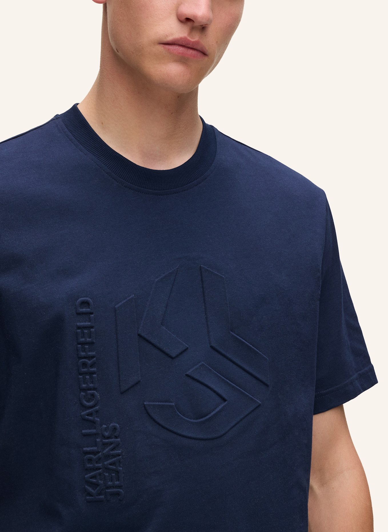 KARL LAGERFELD JEANS T-shirt: SCHWARZ