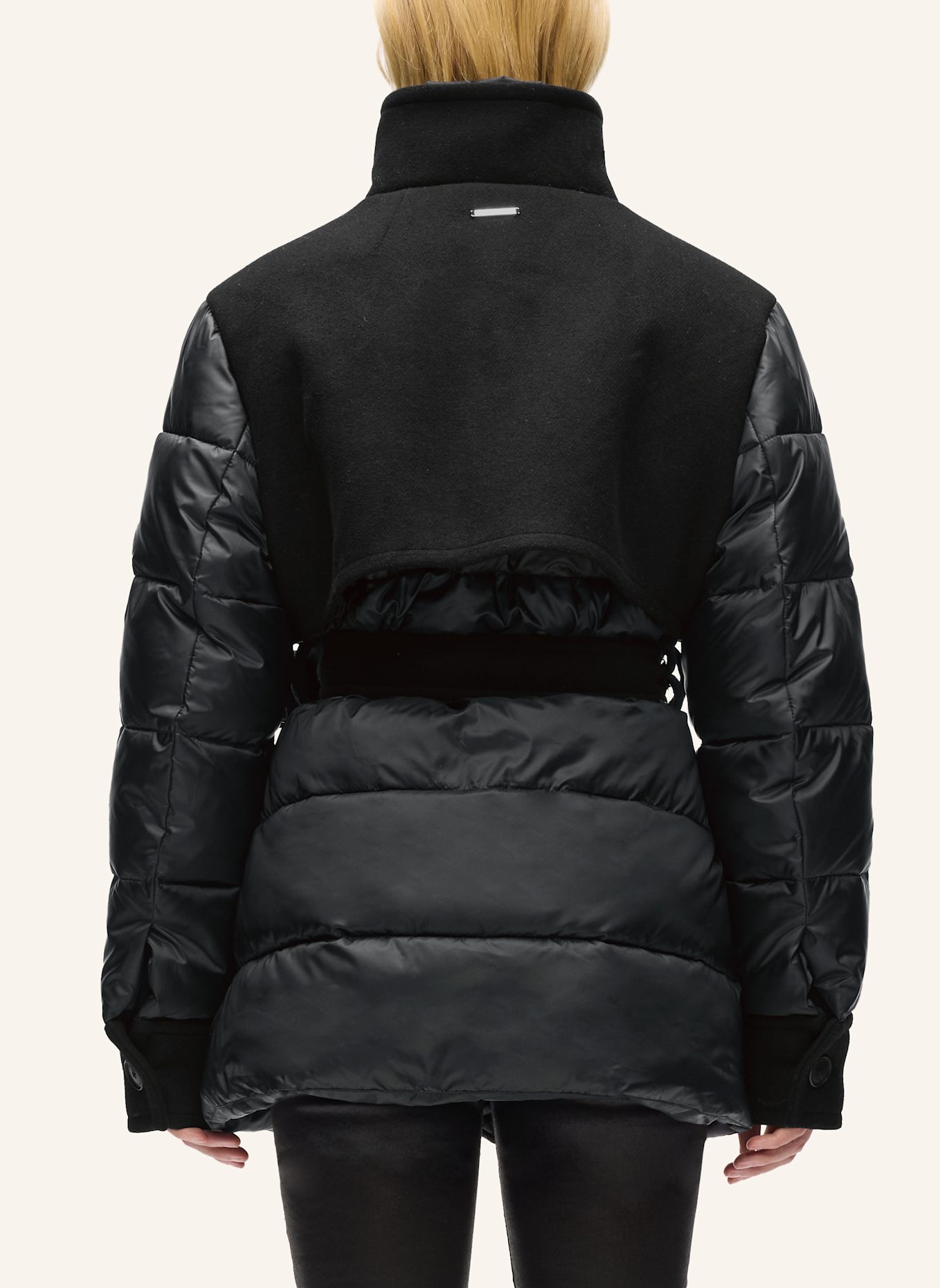 KARL LAGERFELD Mantel: SCHWARZ