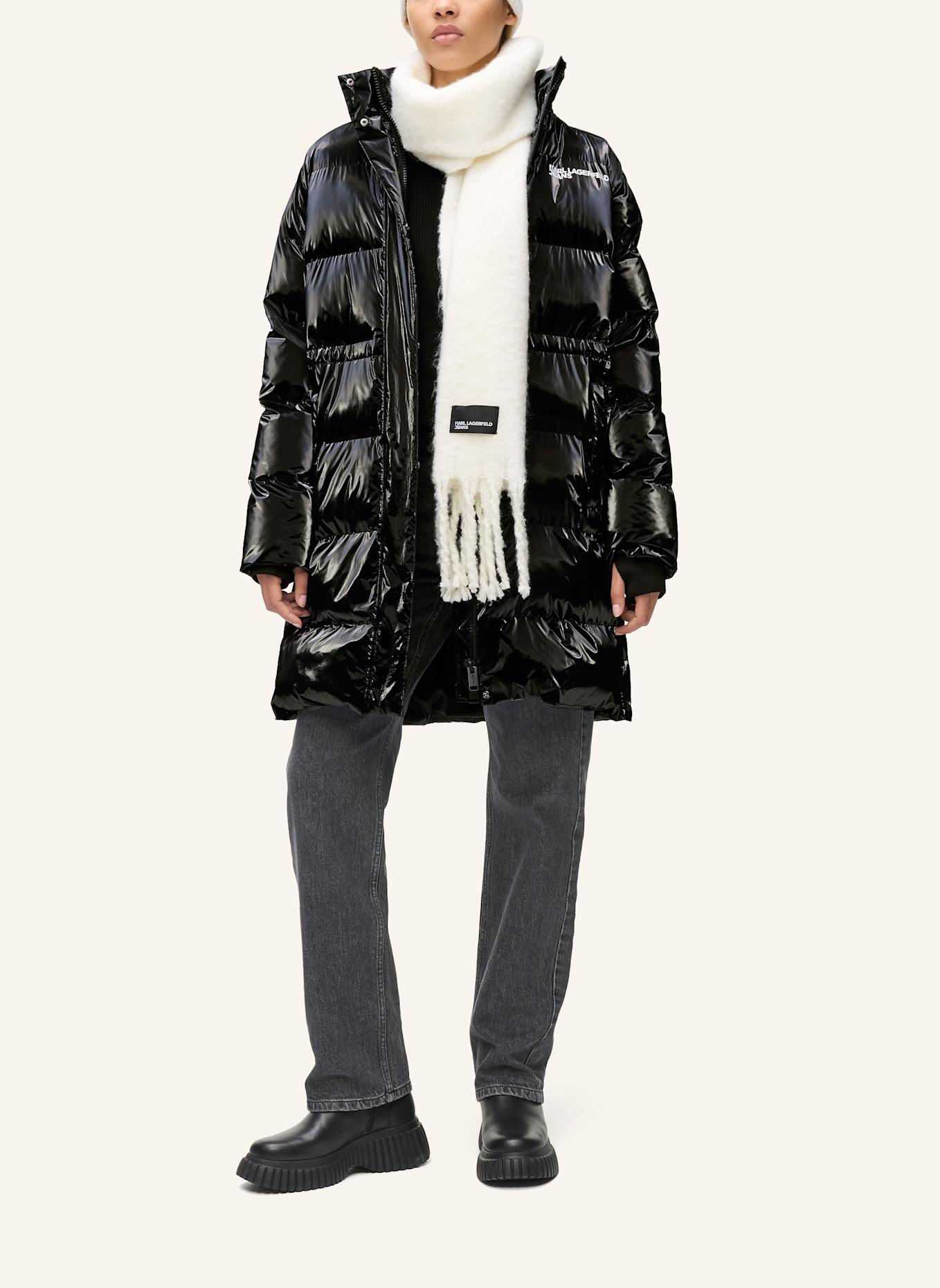 KARL LAGERFELD JEANS Jacke: SCHWARZ