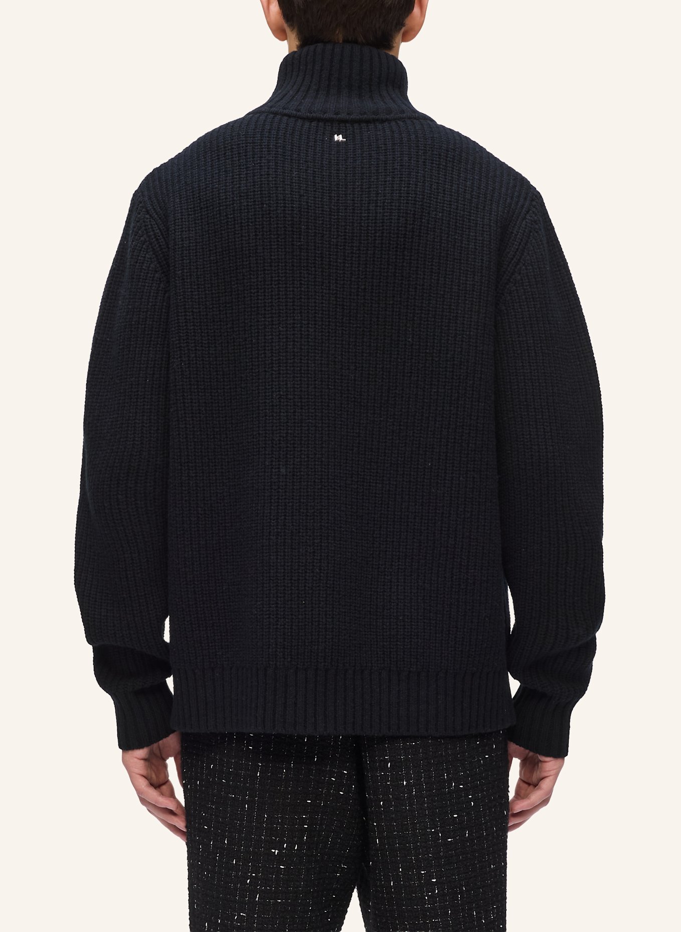 KARL LAGERFELD Sweatshirt: SCHWARZ