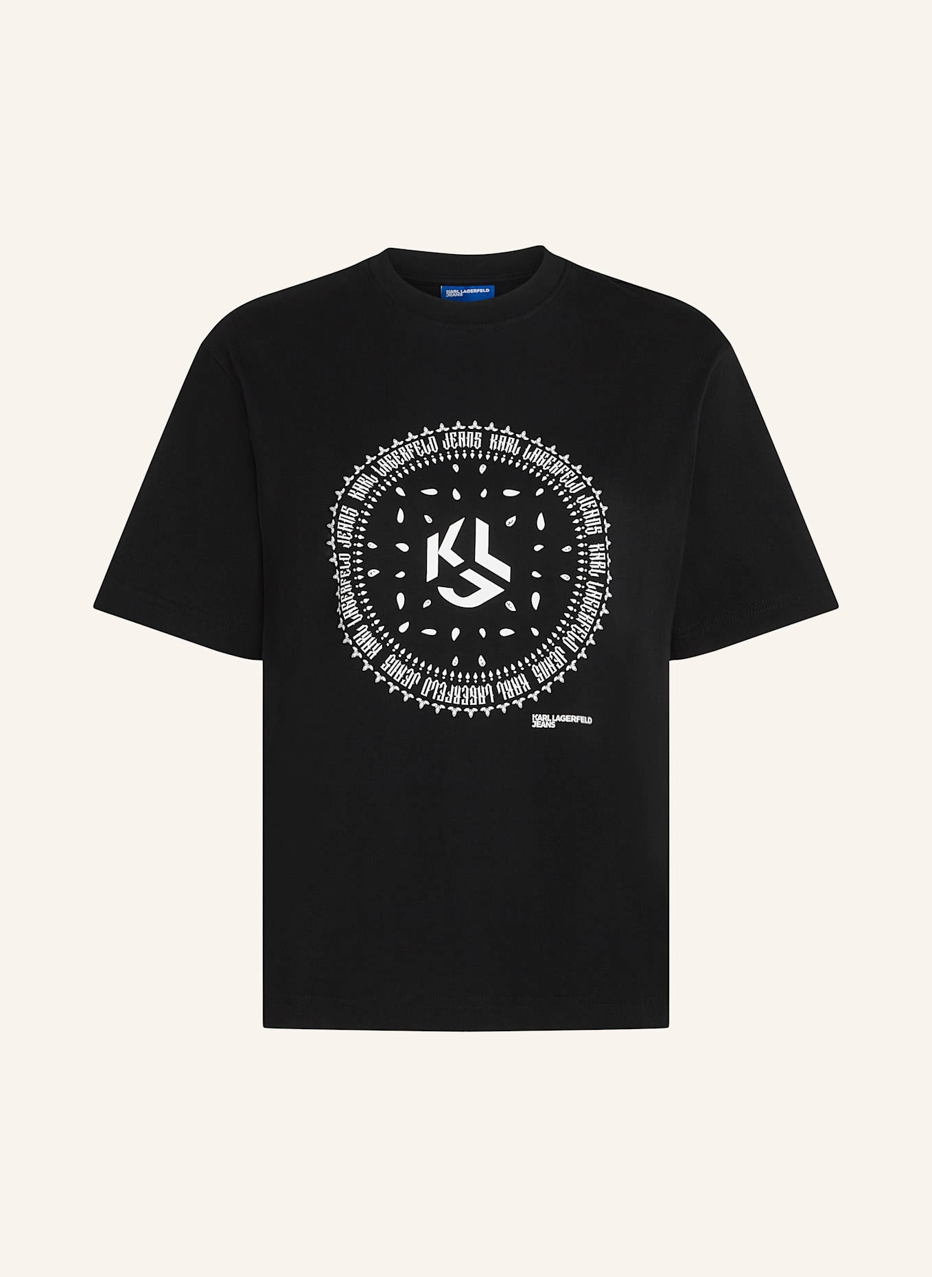 KARL LAGERFELD JEANS T-shirt: SCHWARZ
