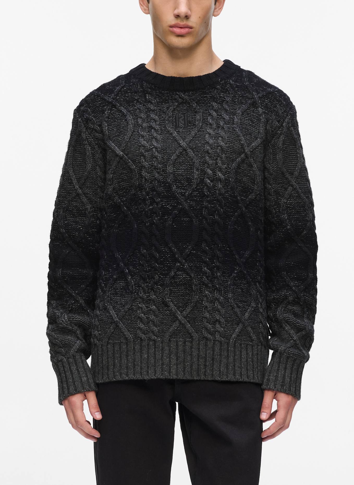 KARL LAGERFELD Sweatshirt: SCHWARZ