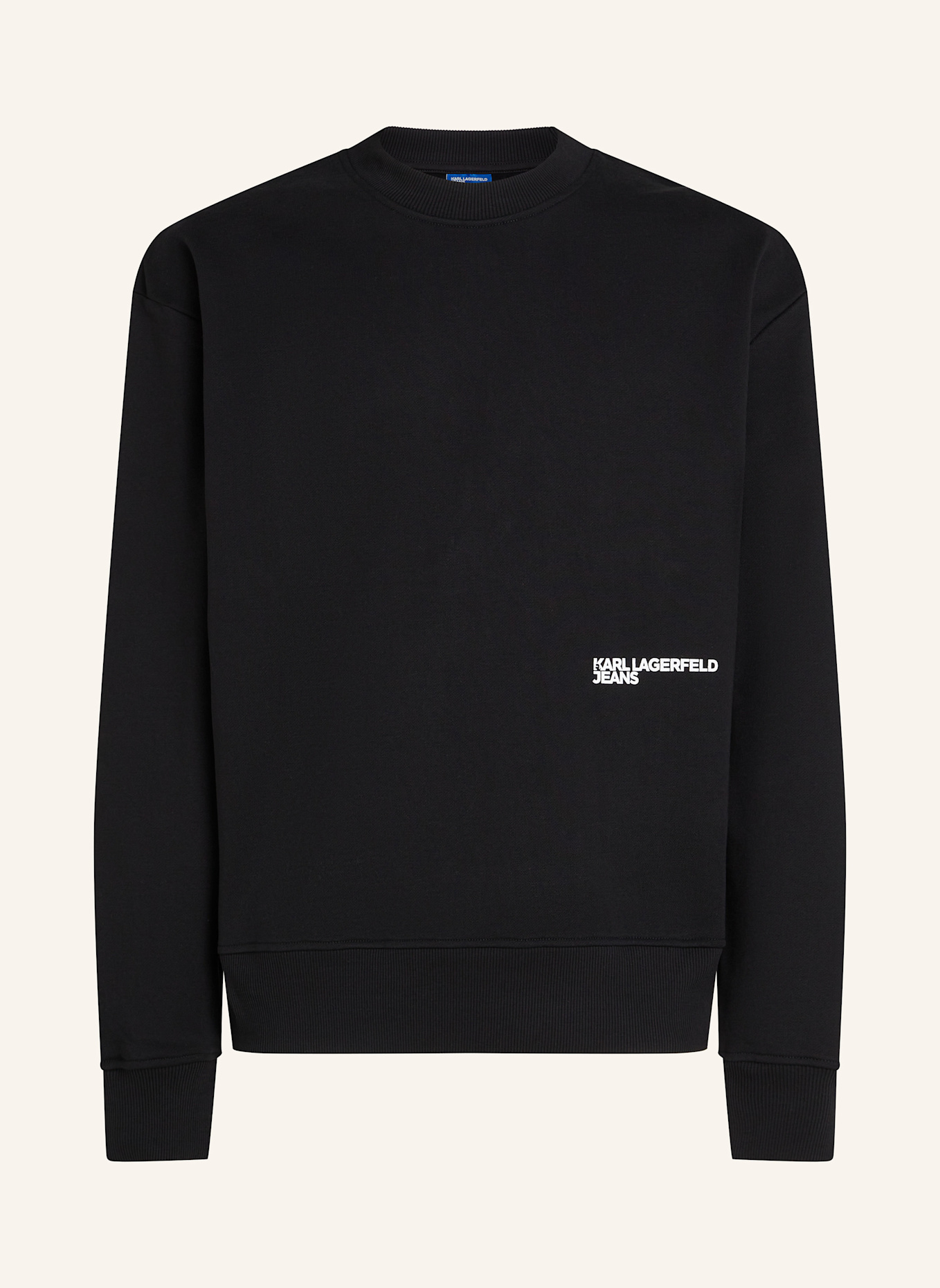 KARL LAGERFELD JEANS Sweatshirt: SCHWARZ