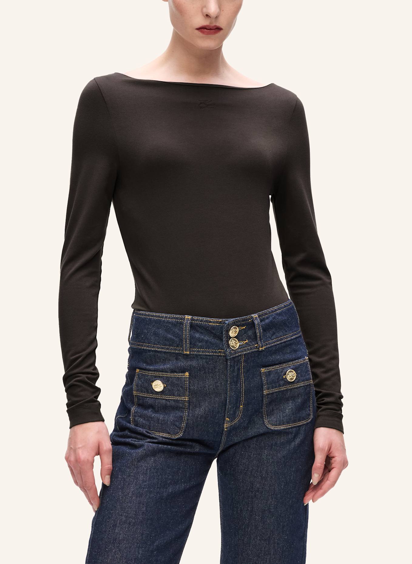 KARL LAGERFELD Top: BRAUN