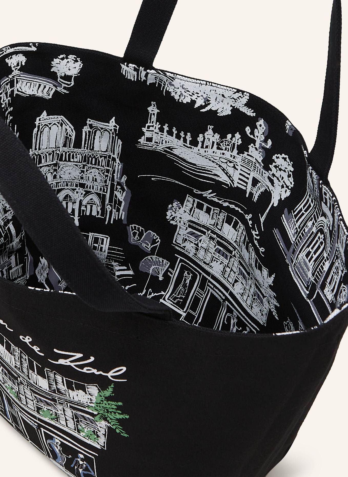 KARL LAGERFELD Shopper: SCHWARZ