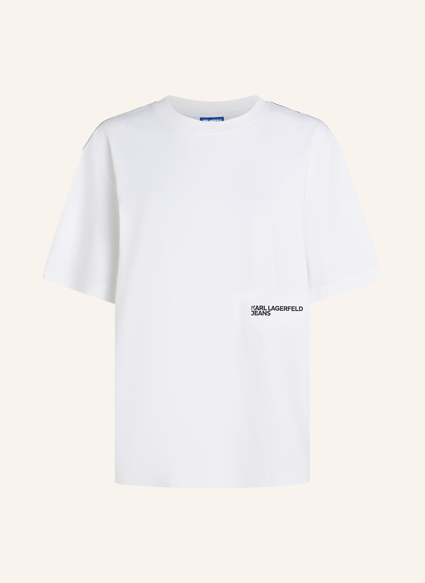 KARL LAGERFELD JEANS T-shirt: WEISS